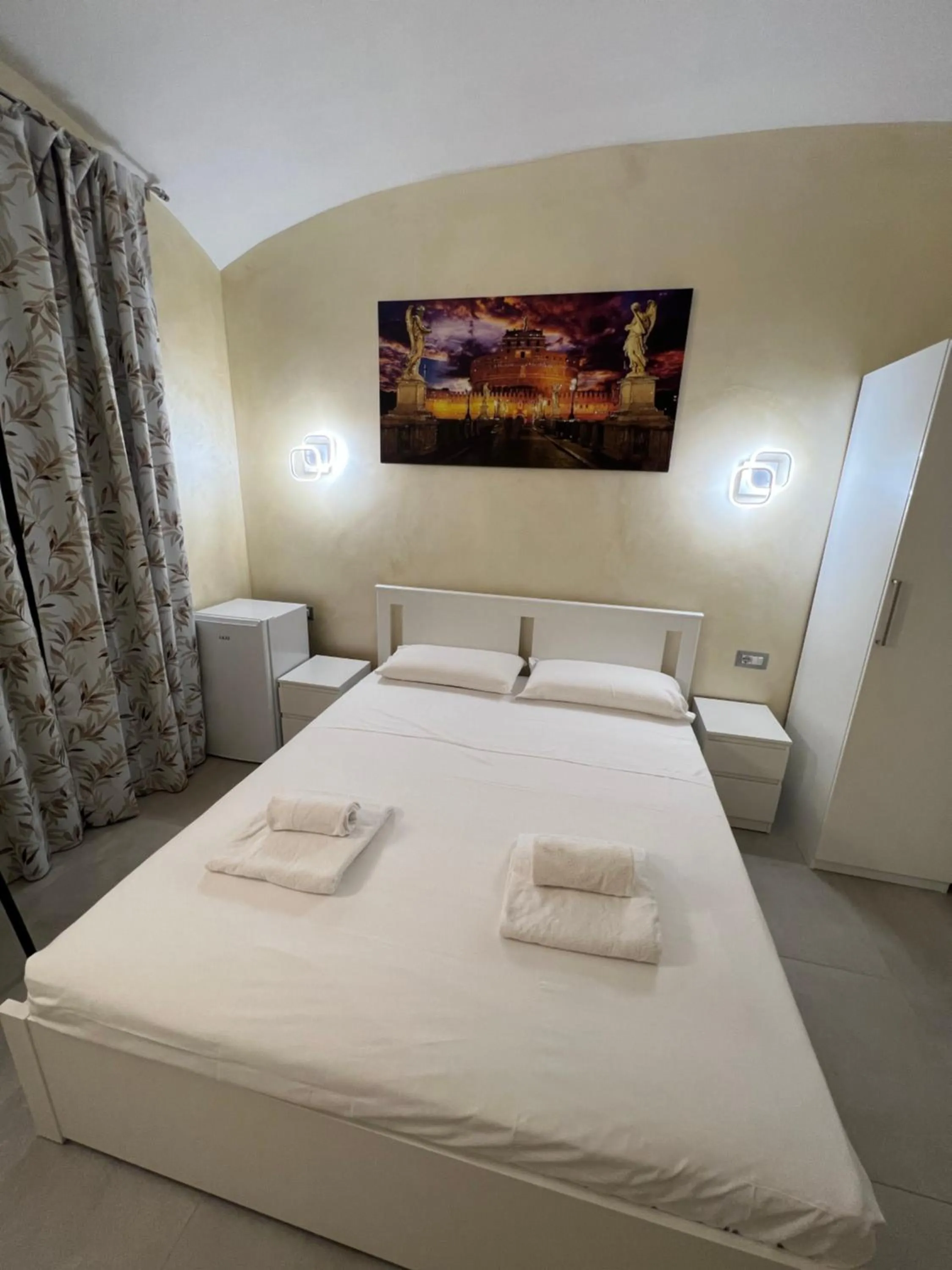 Bedroom, Bed in Favola Romana - Guest House