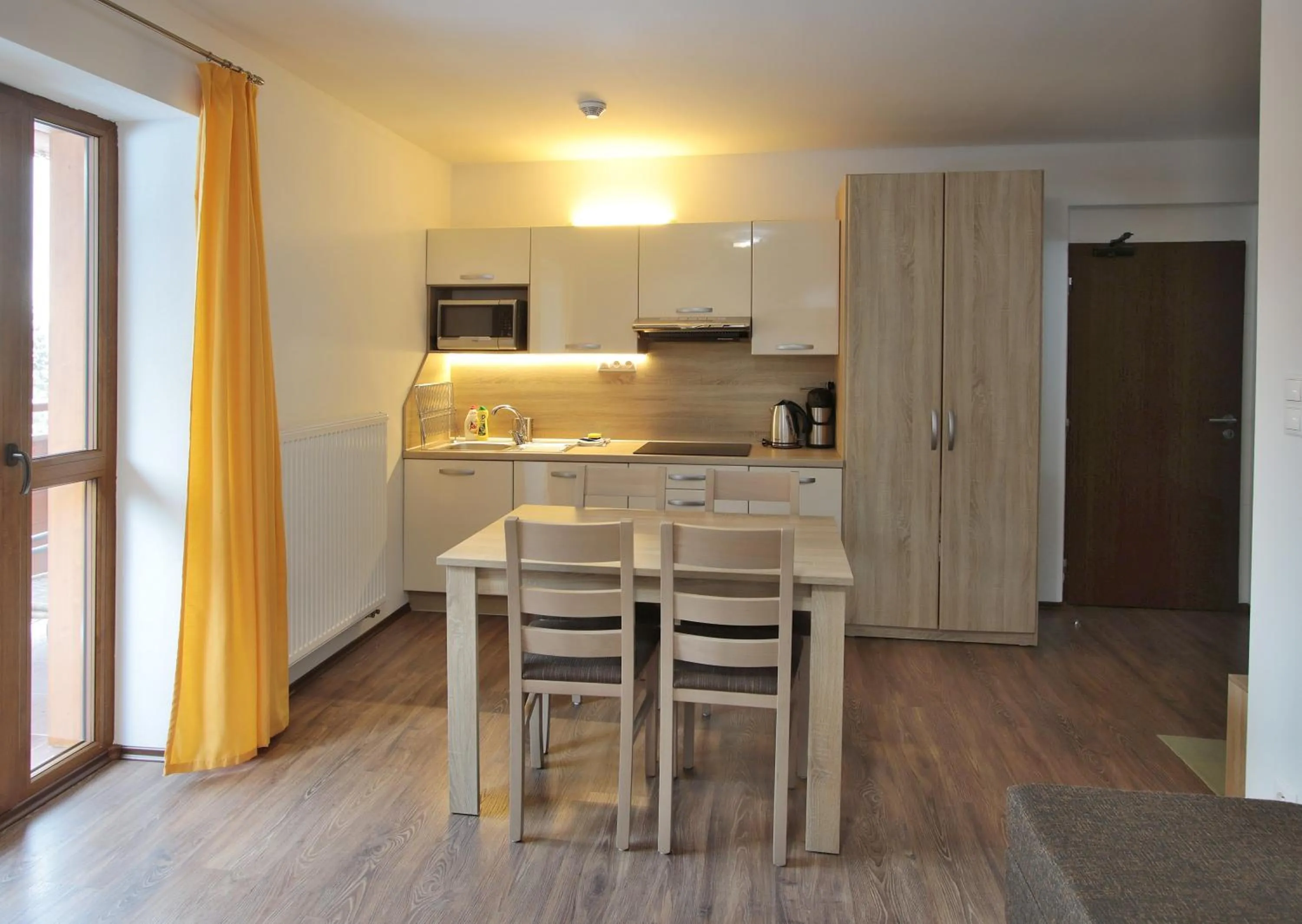 Kitchen or kitchenette in Apartmany Maliarik