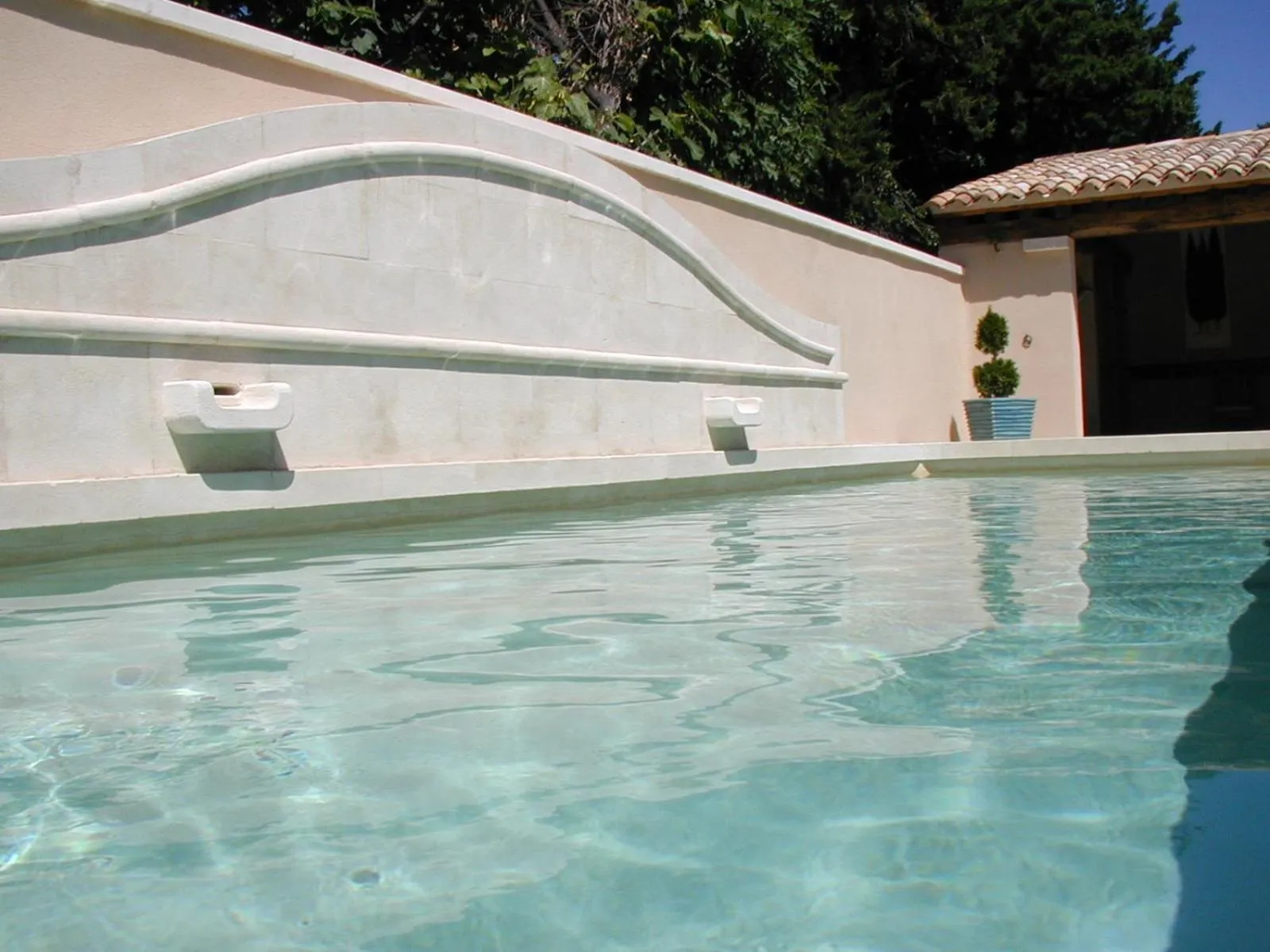 Patio in Chambre d'hôte Anais