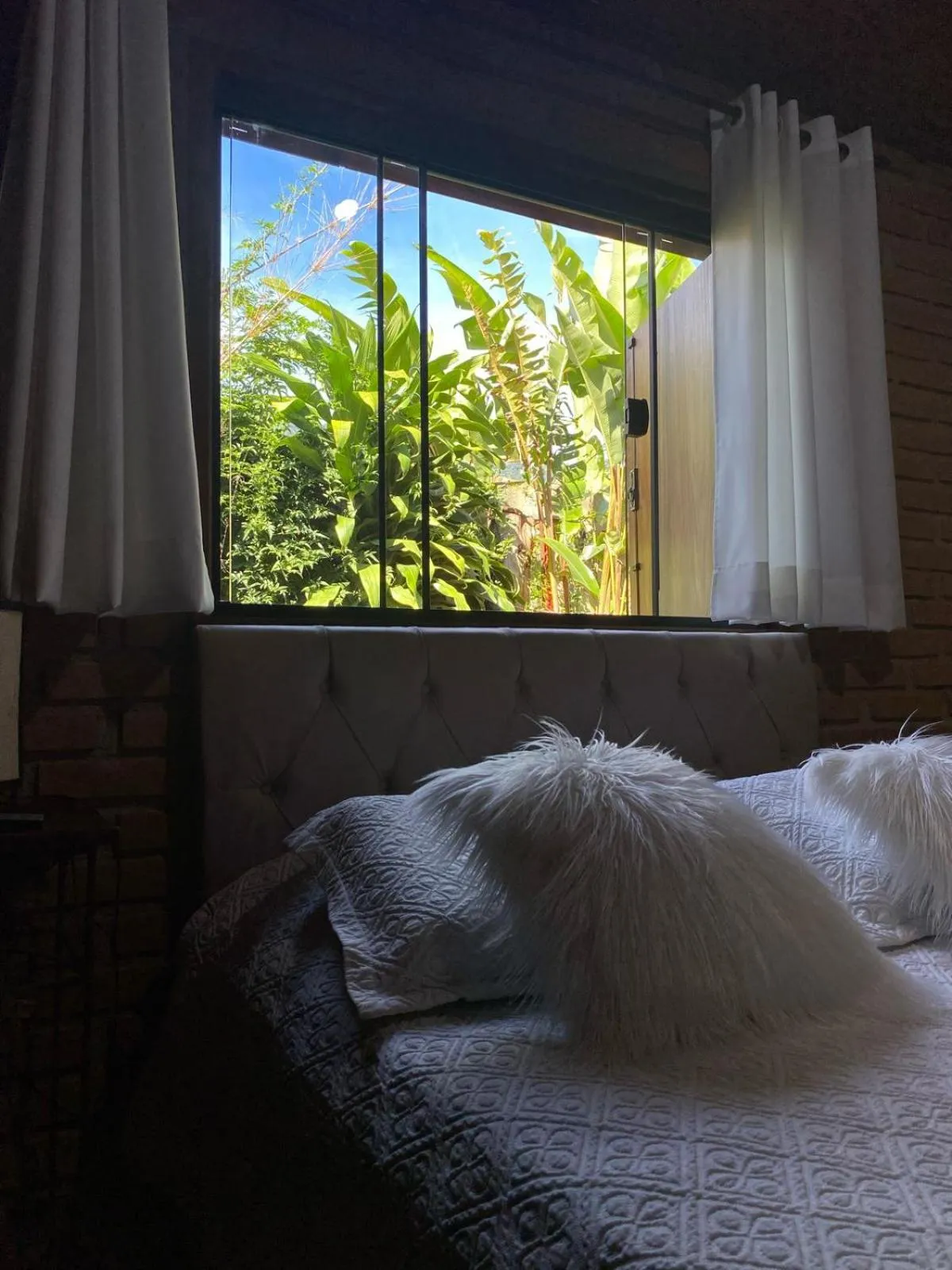 Bed in Pousada Refugio Sol e Brisa