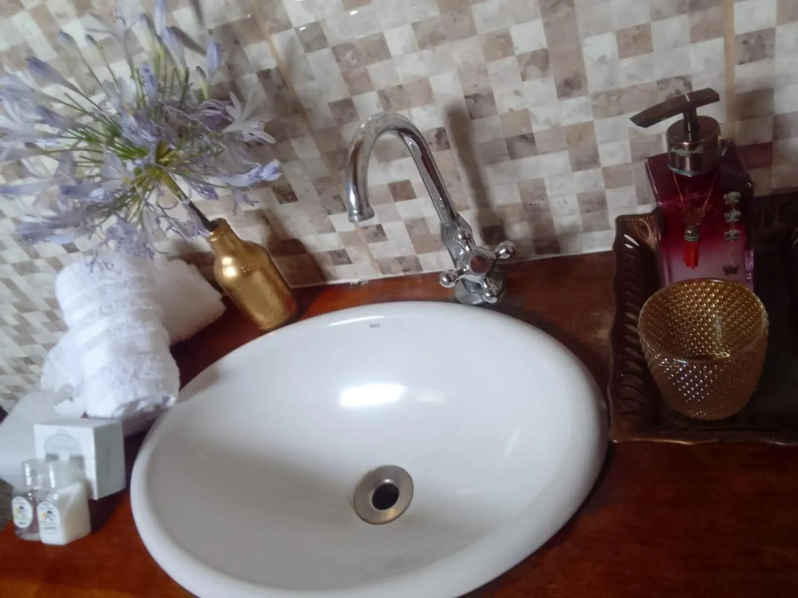 Bathroom in Pousada Refugio Sol e Brisa