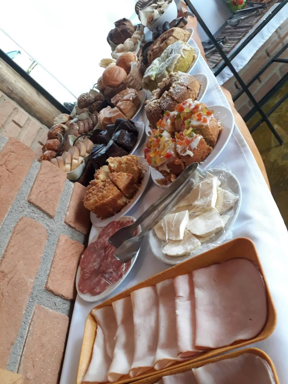 Breakfast in Pousada Refugio Sol e Brisa