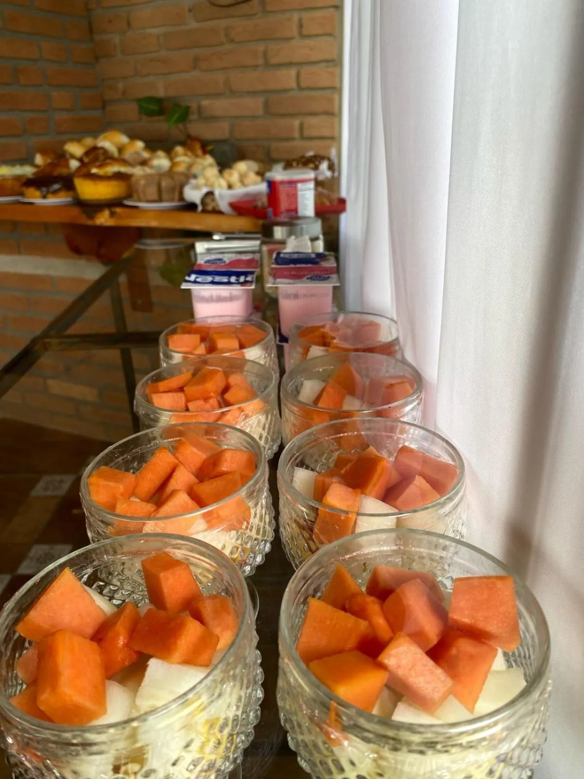 Food and drinks in Pousada Refugio Sol e Brisa