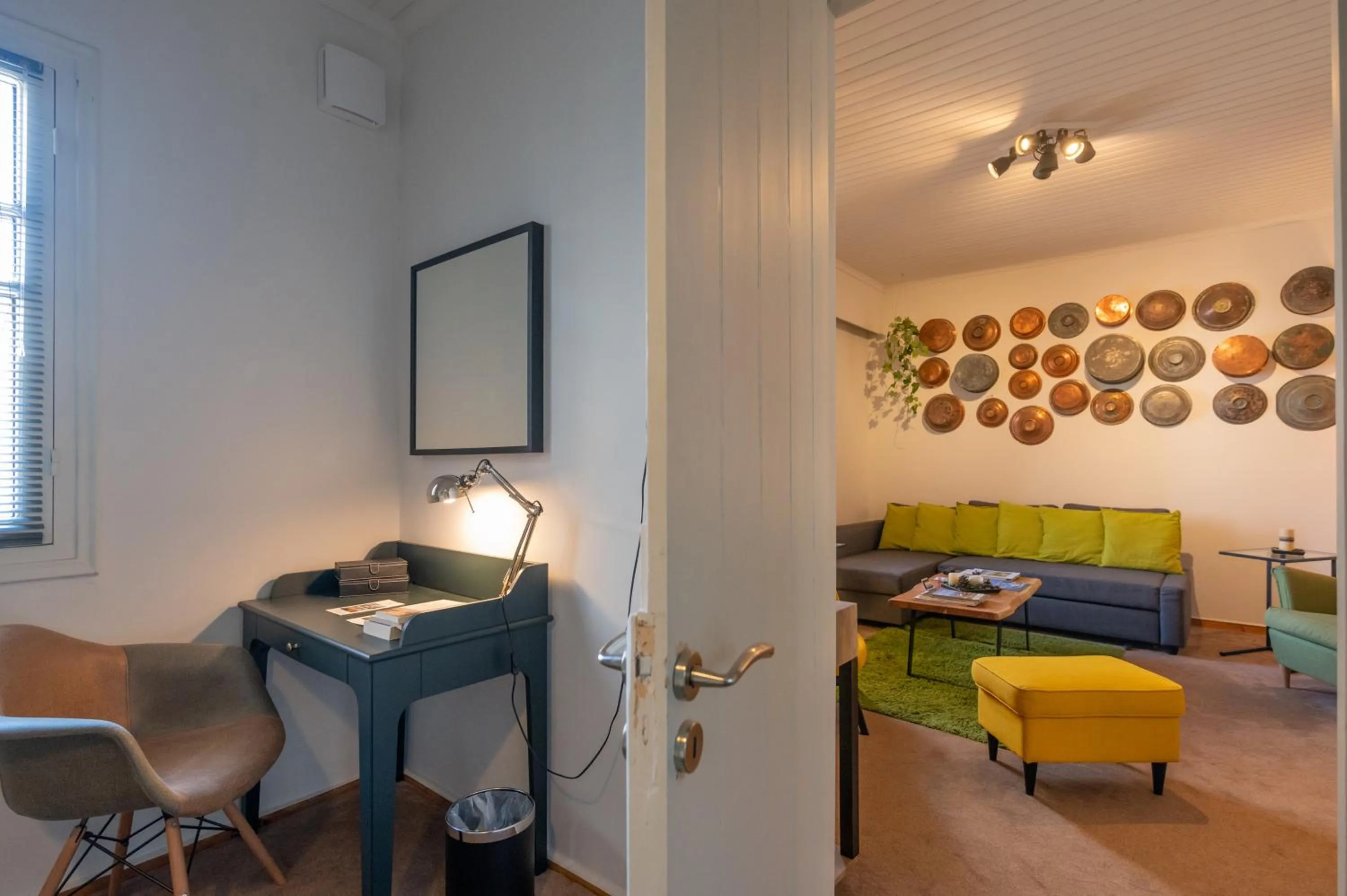 Seating area in City Cottage - Kalamata Villas