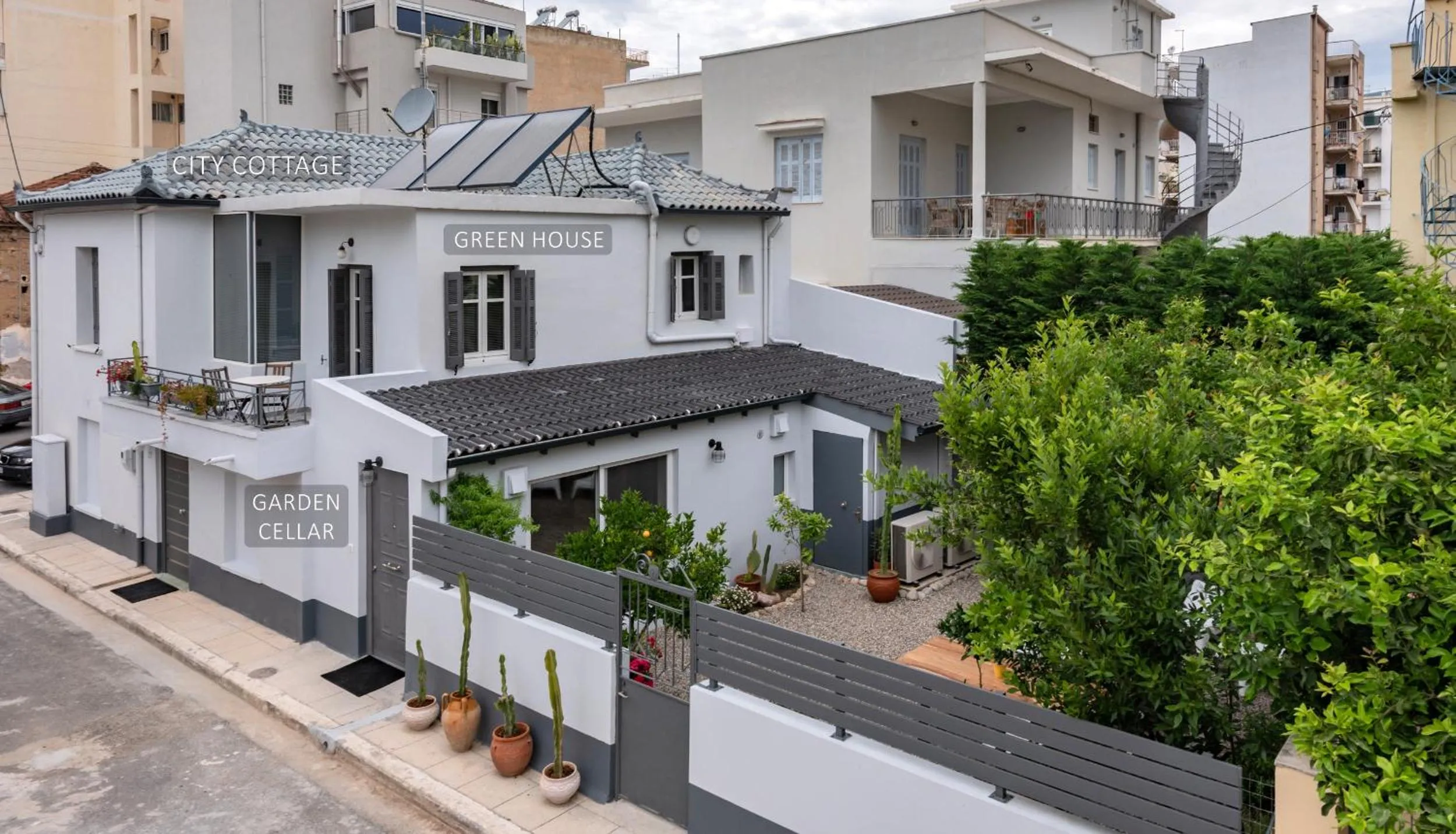 Property building in City Cottage - Kalamata Villas