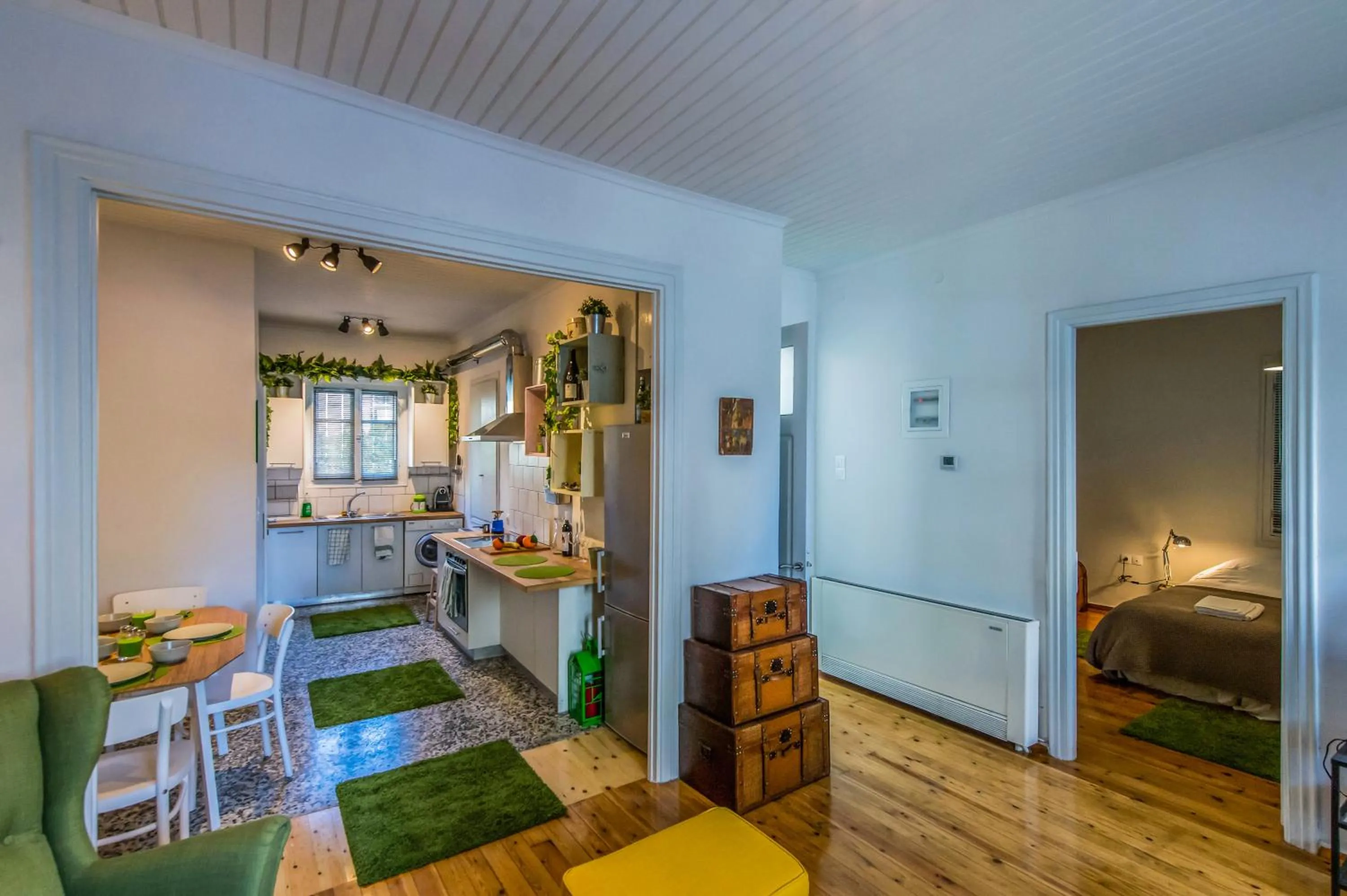 Kitchen or kitchenette in City Cottage - Kalamata Villas