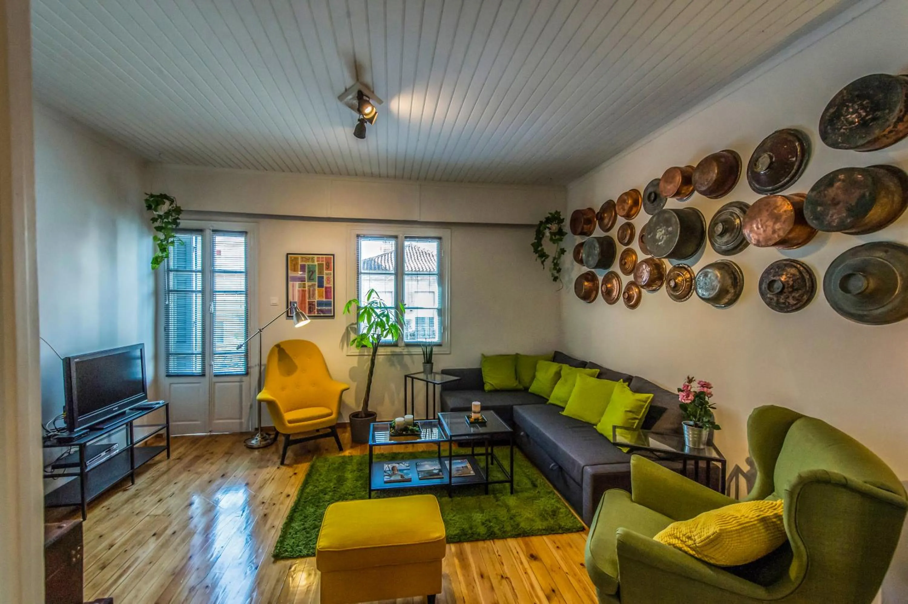 Living room in City Cottage - Kalamata Villas