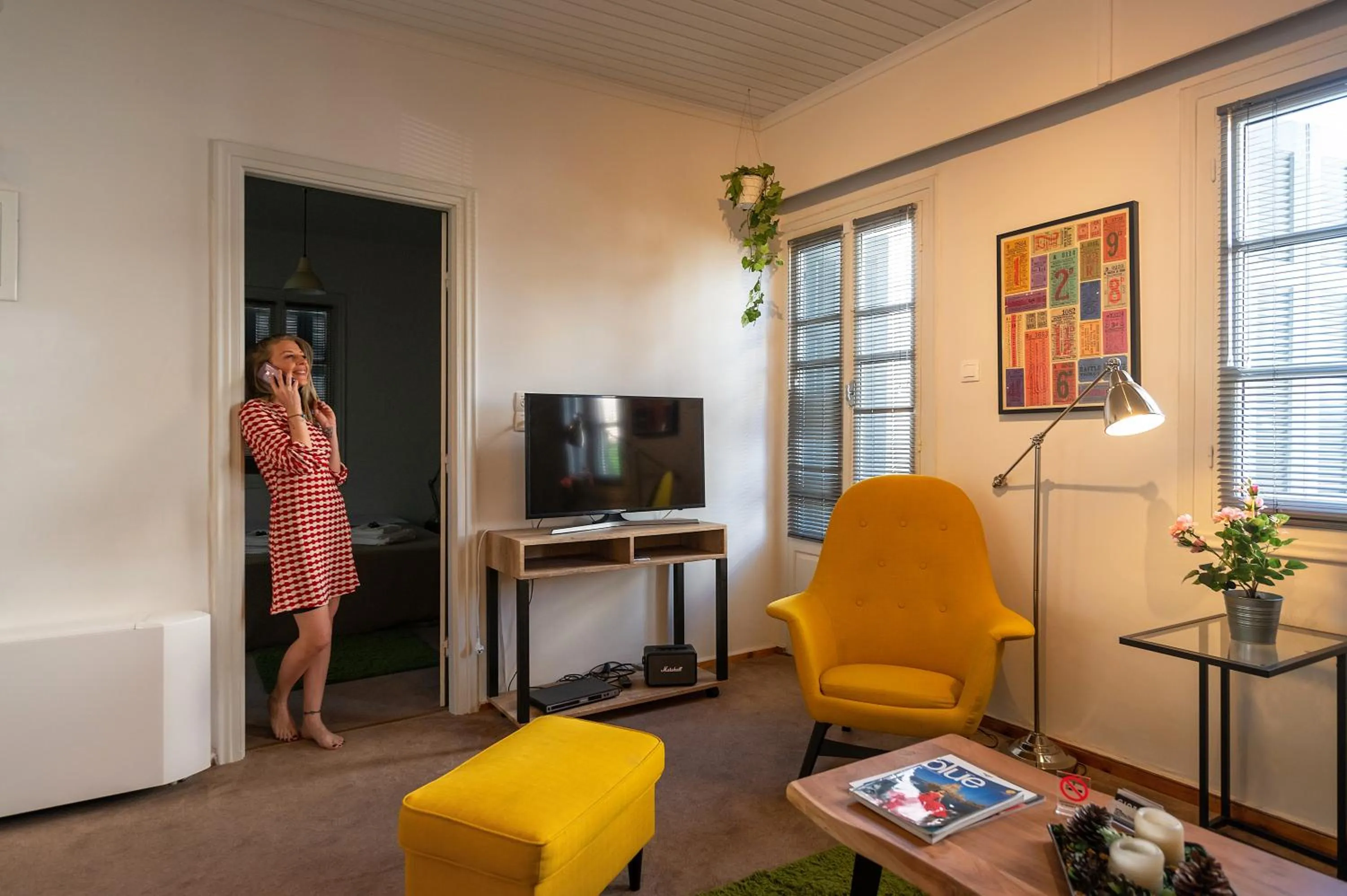 TV and multimedia in City Cottage - Kalamata Villas