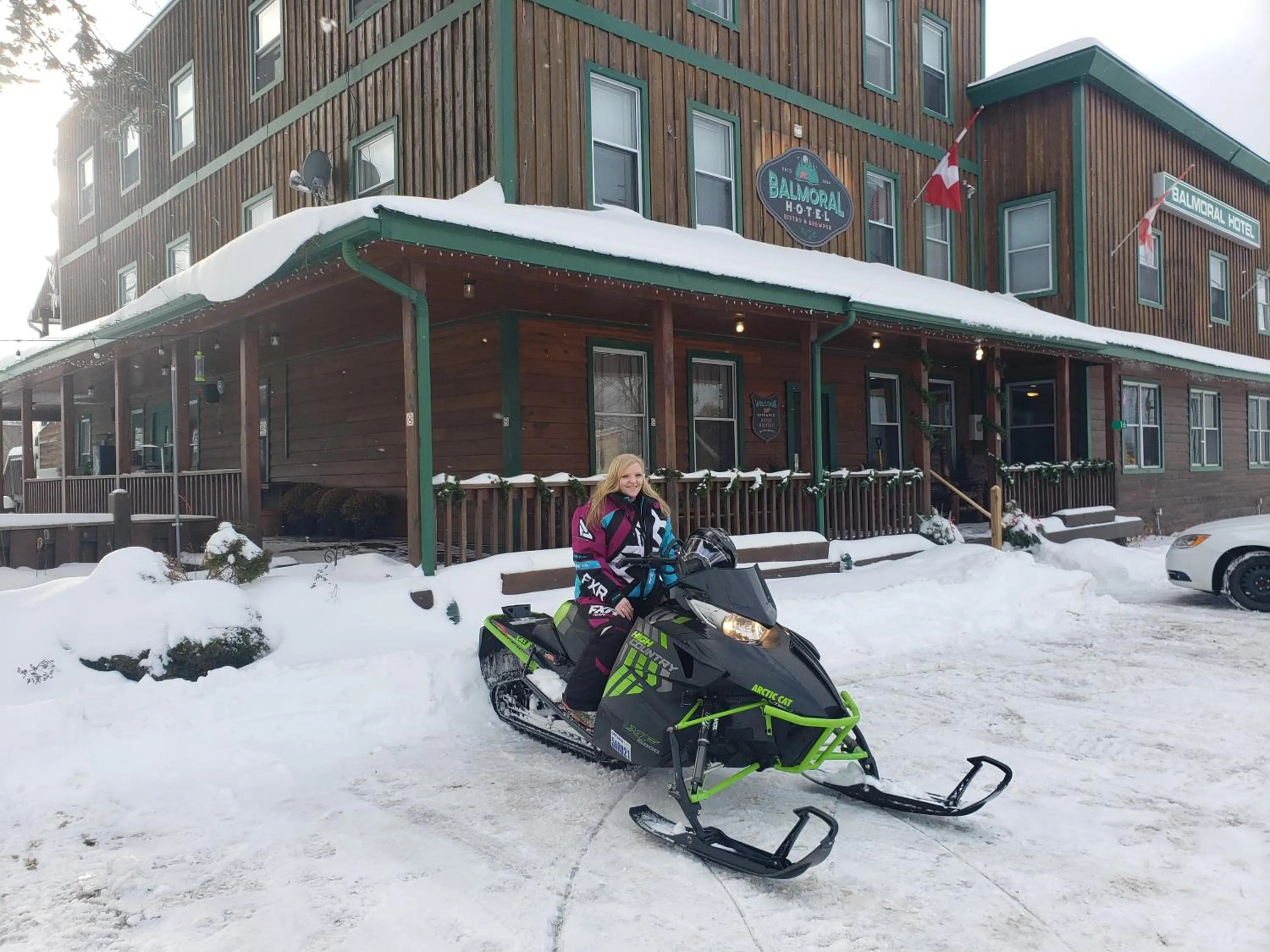 Staff in Balmoral Hotel