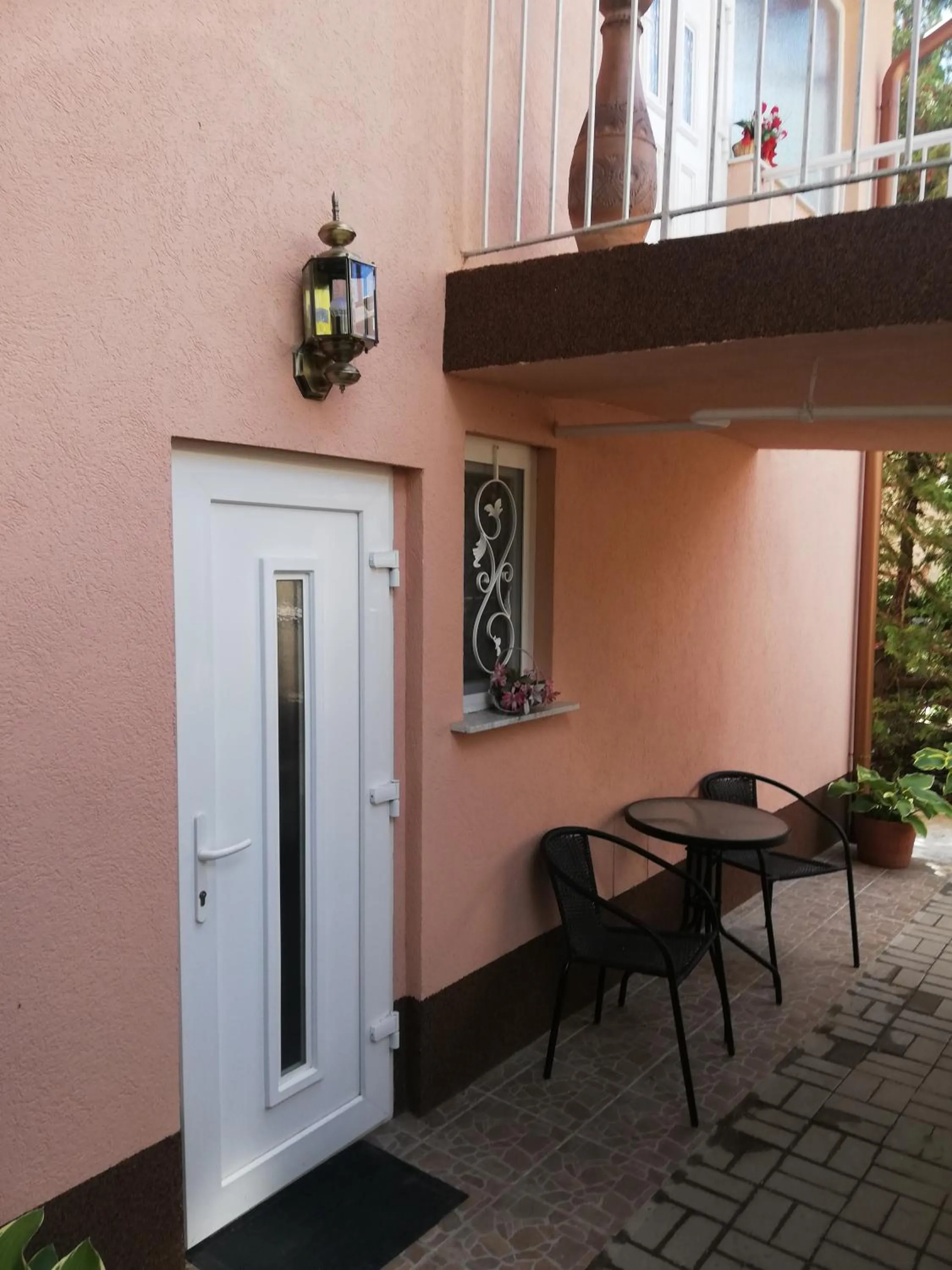 Balcony/Terrace in Royal Court Apartman - HU registered IntStud Apartman