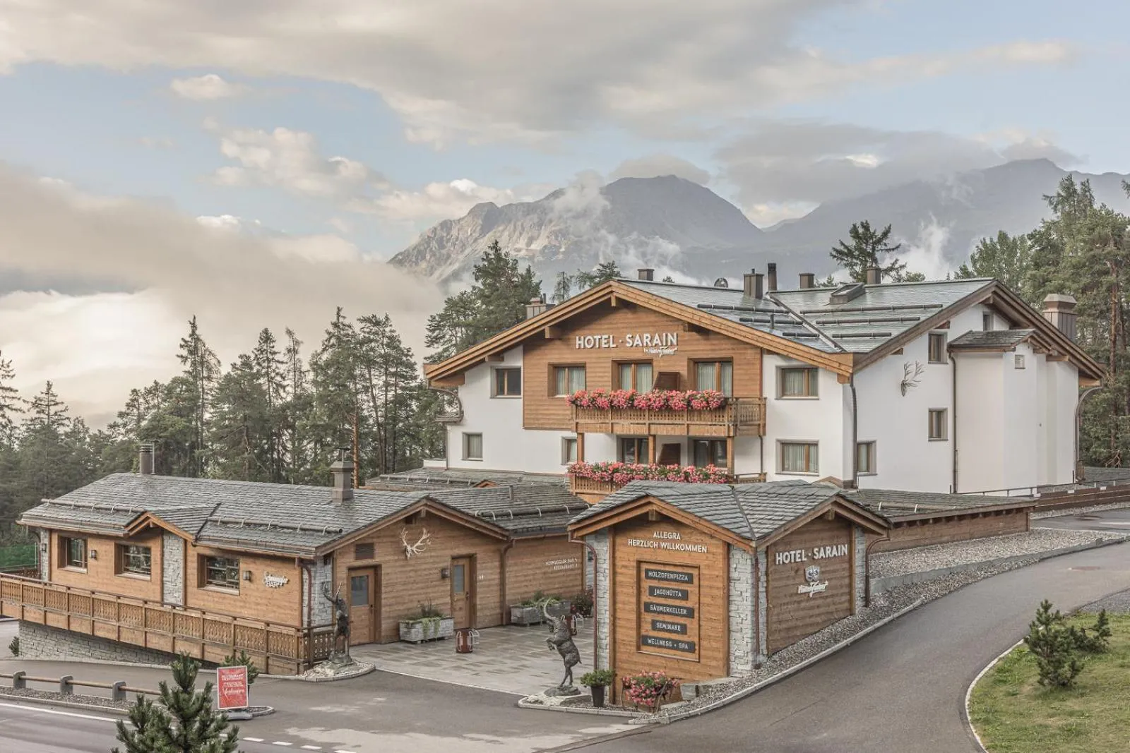 Property building in Hotel Sarain Active Mountain Resort