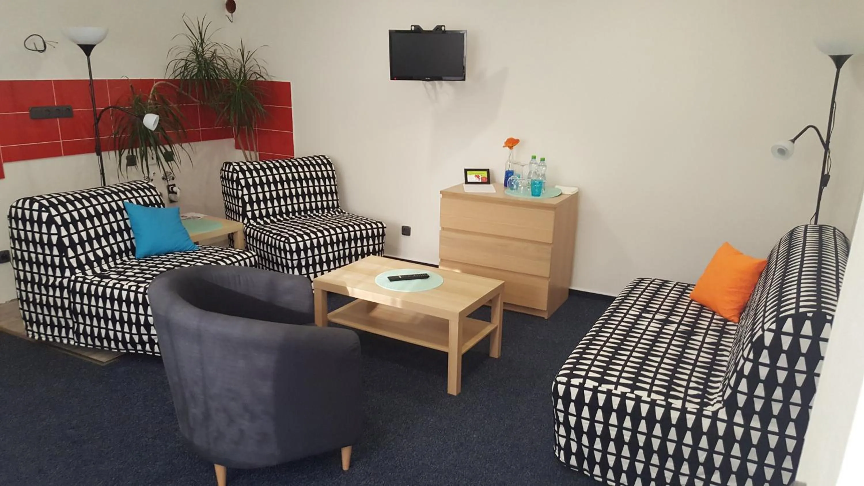 Living room in Ubytov¿ N?m?i?ky