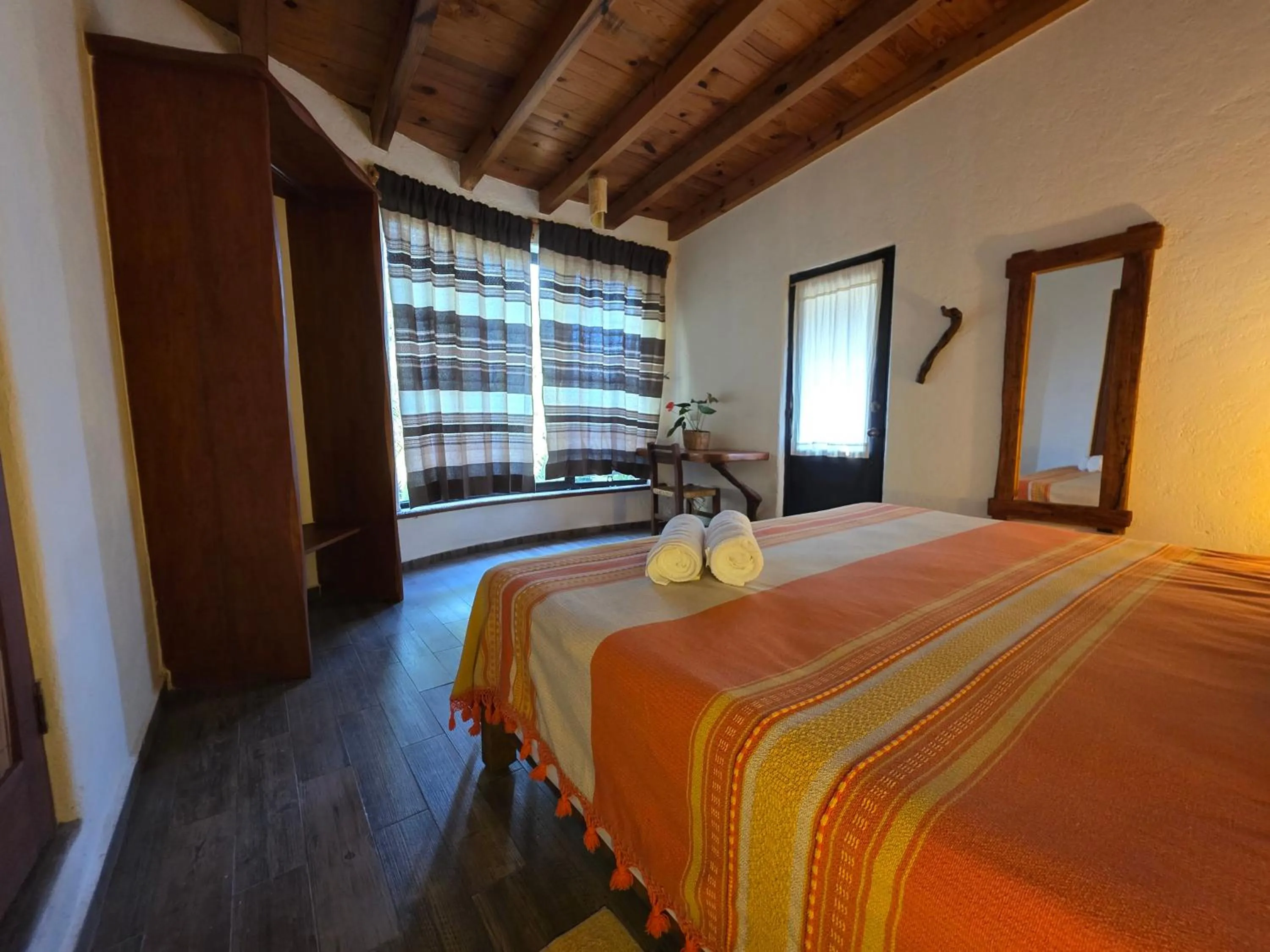 Bed in Cabañas el Nido de la Huilota