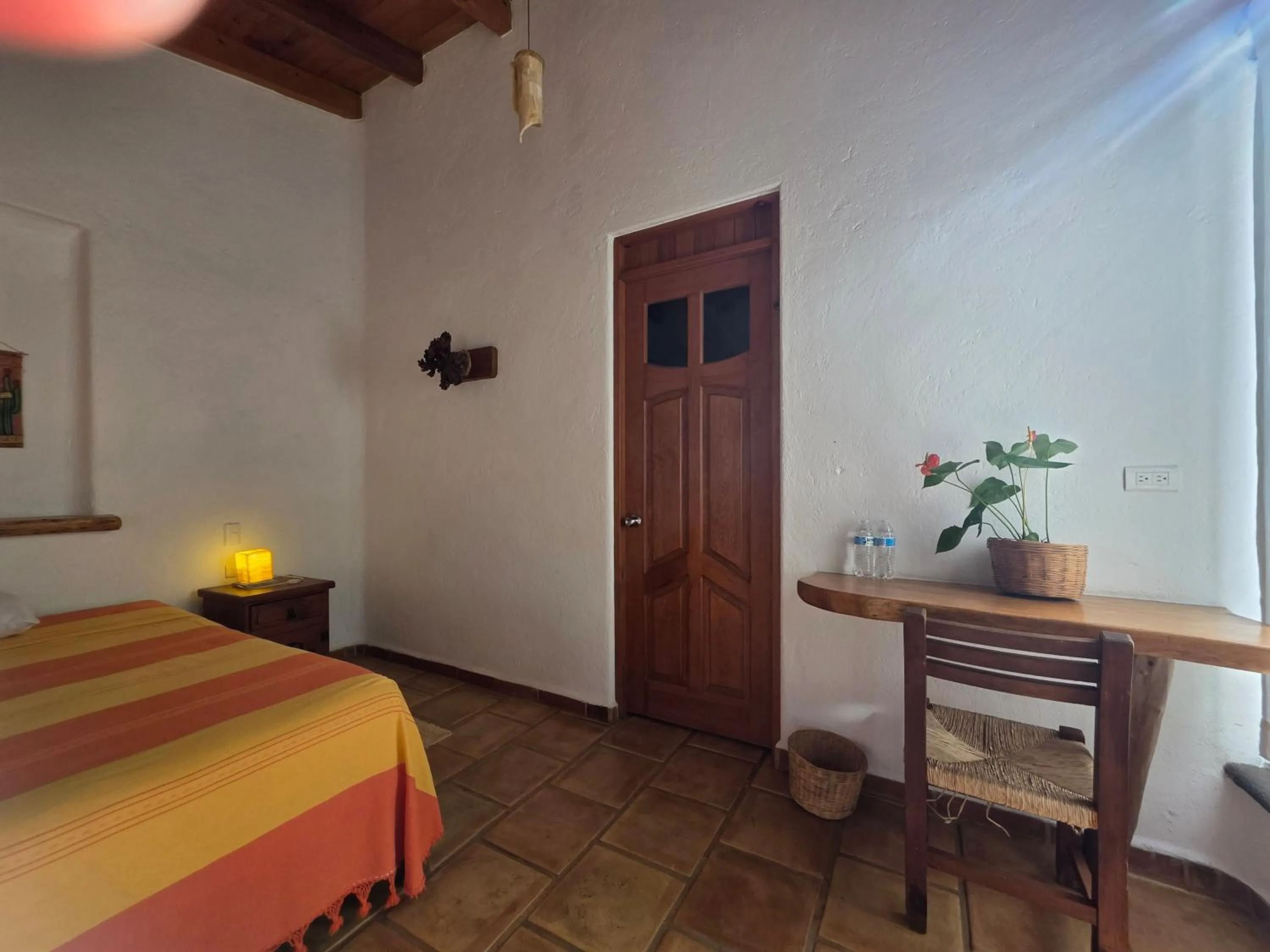 Bed in Cabañas el Nido de la Huilota