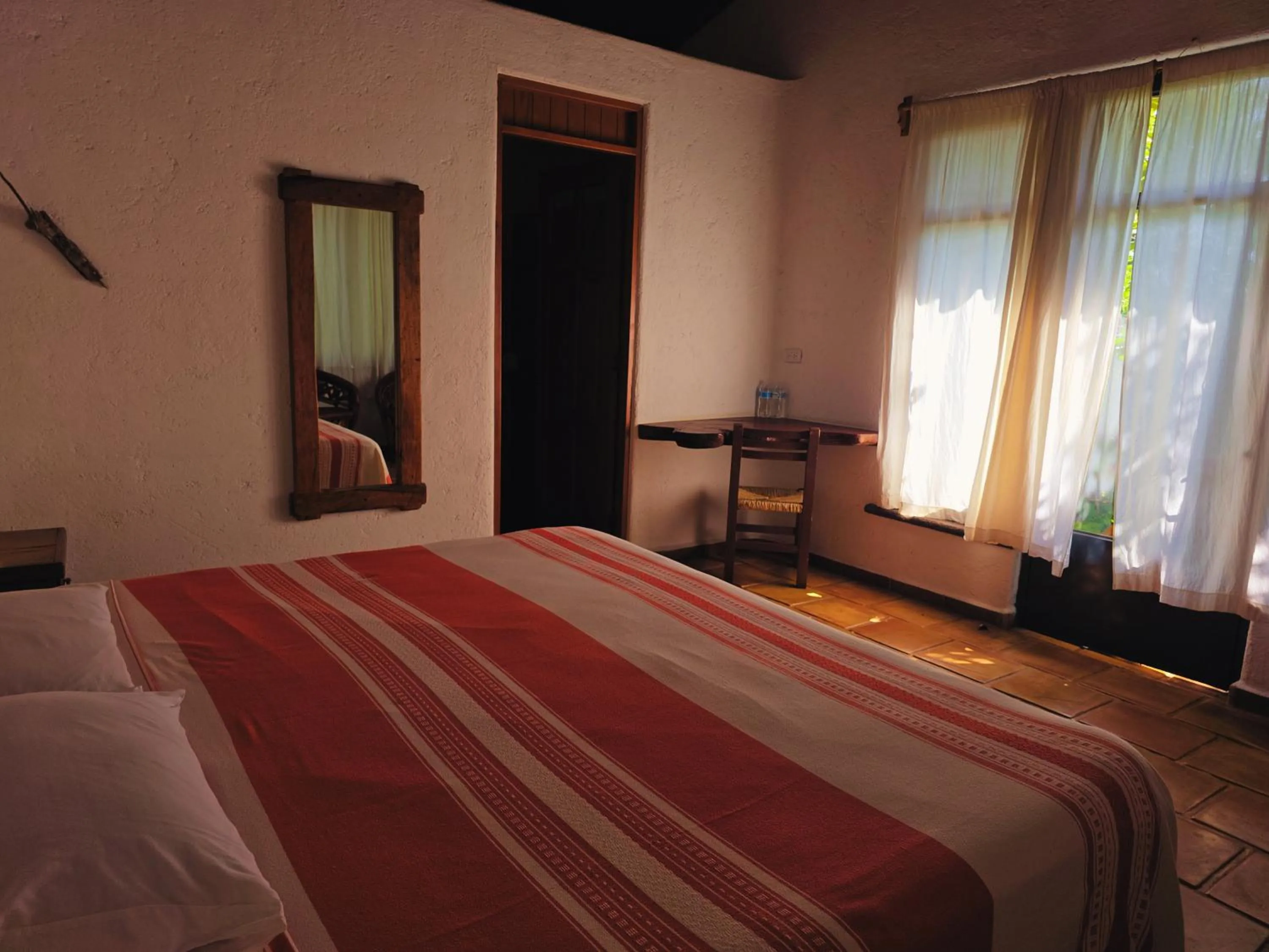 Bed in Cabañas el Nido de la Huilota