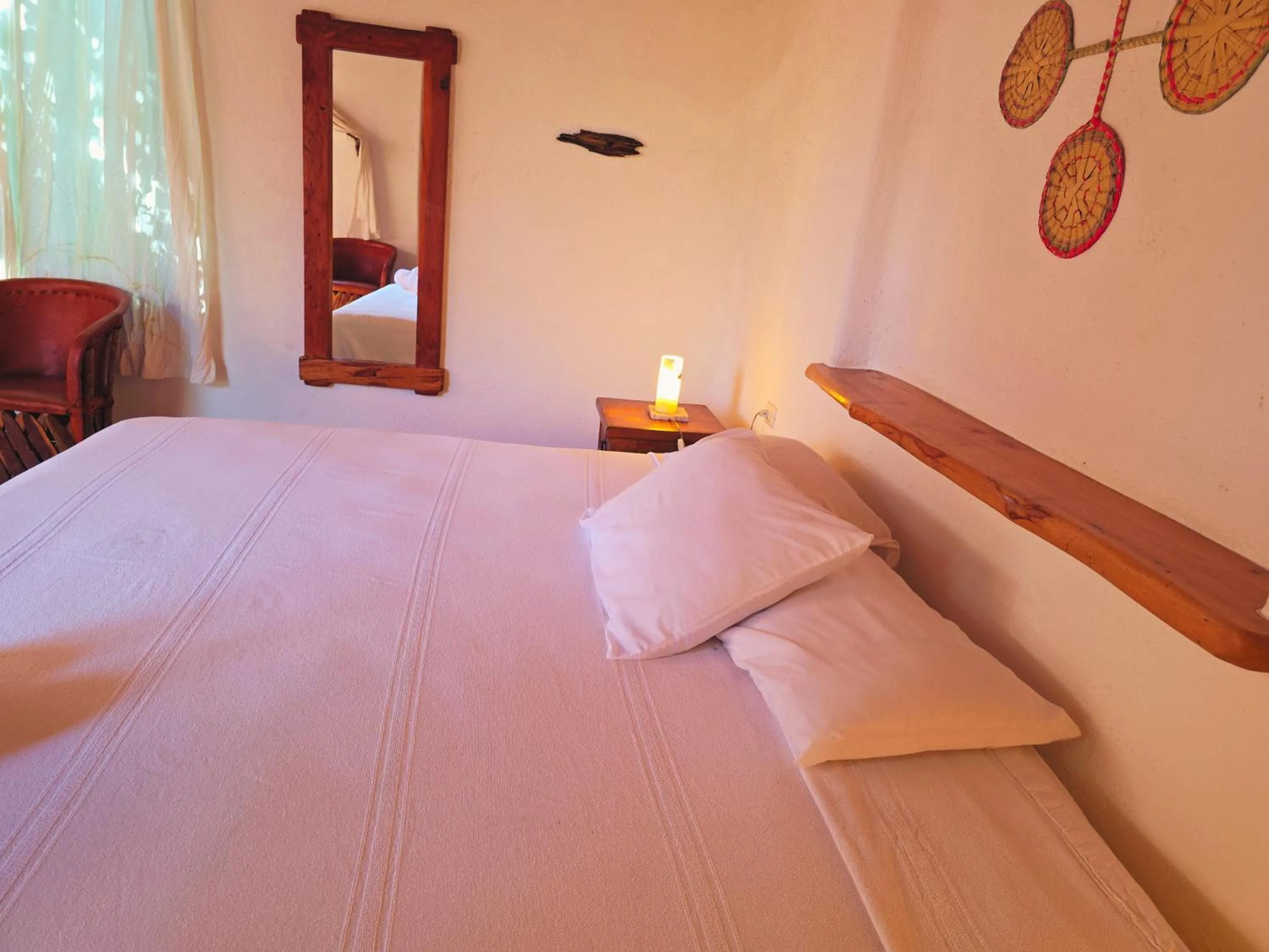 Bed in Cabañas el Nido de la Huilota