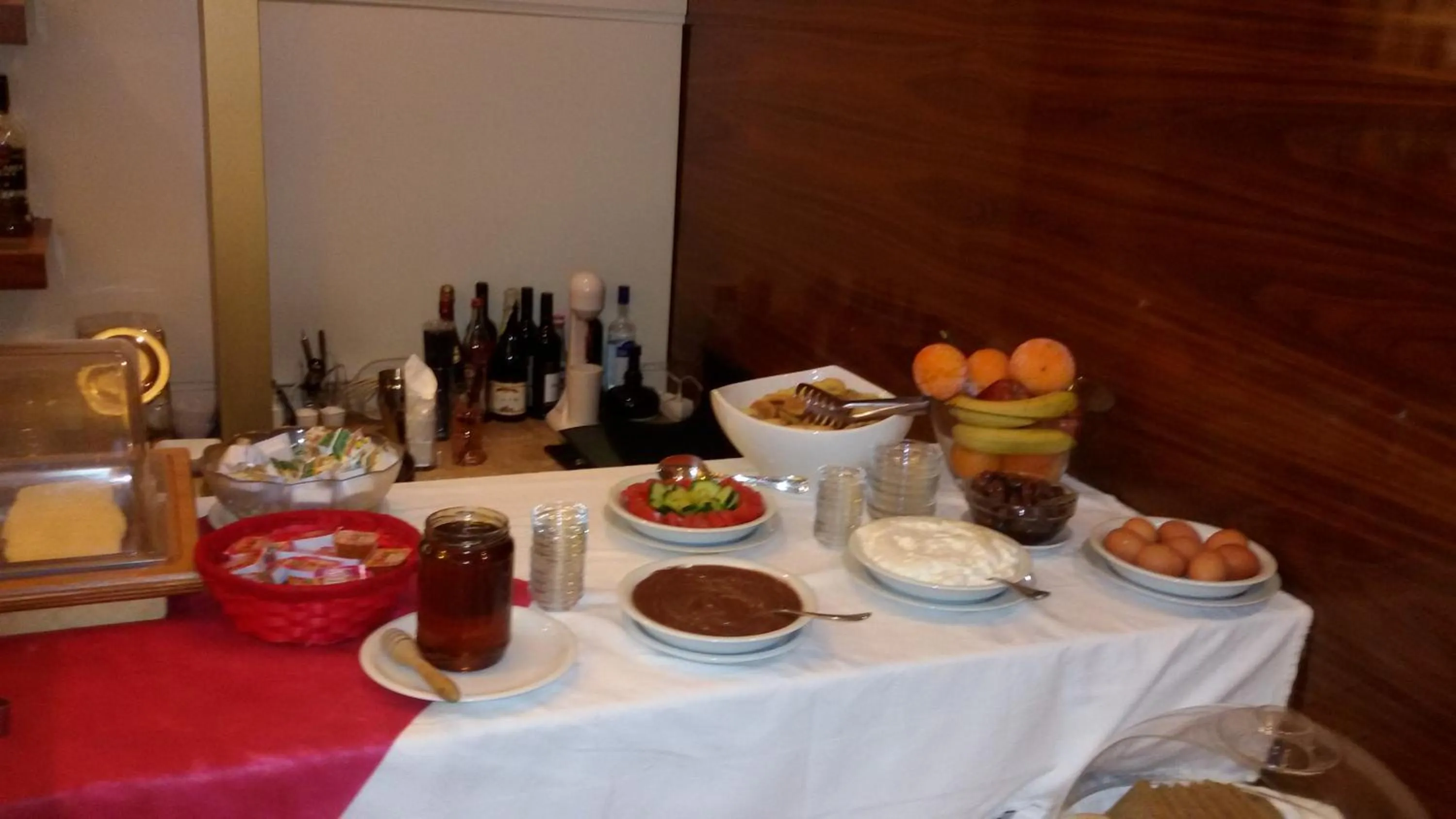 Buffet breakfast in Dovitel Boutique Hotel