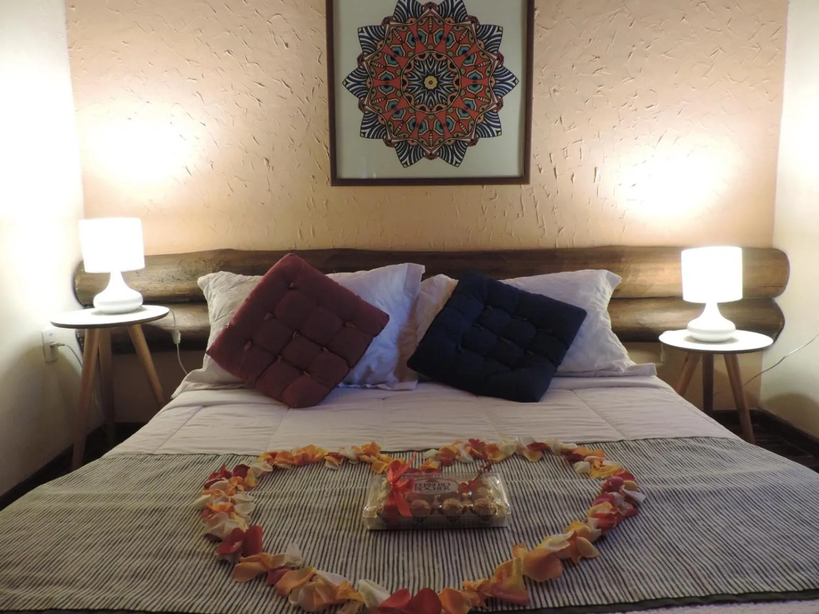 Bed in Pousada Bocaina