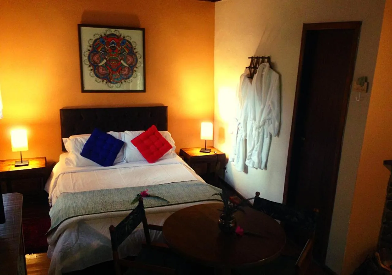 Bed in Pousada Bocaina