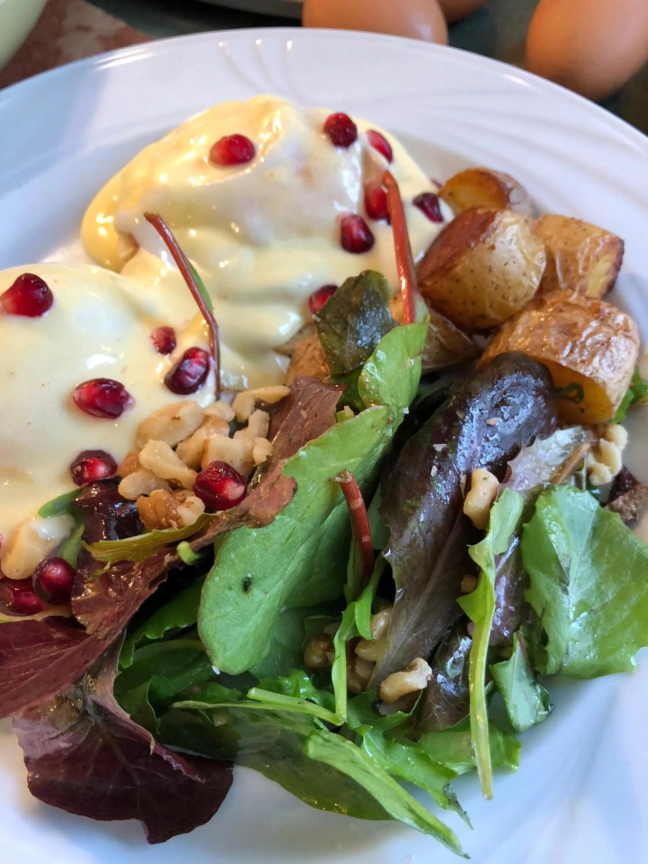 Food close-up in Purple Mountain Bed & Breakfast & Spa