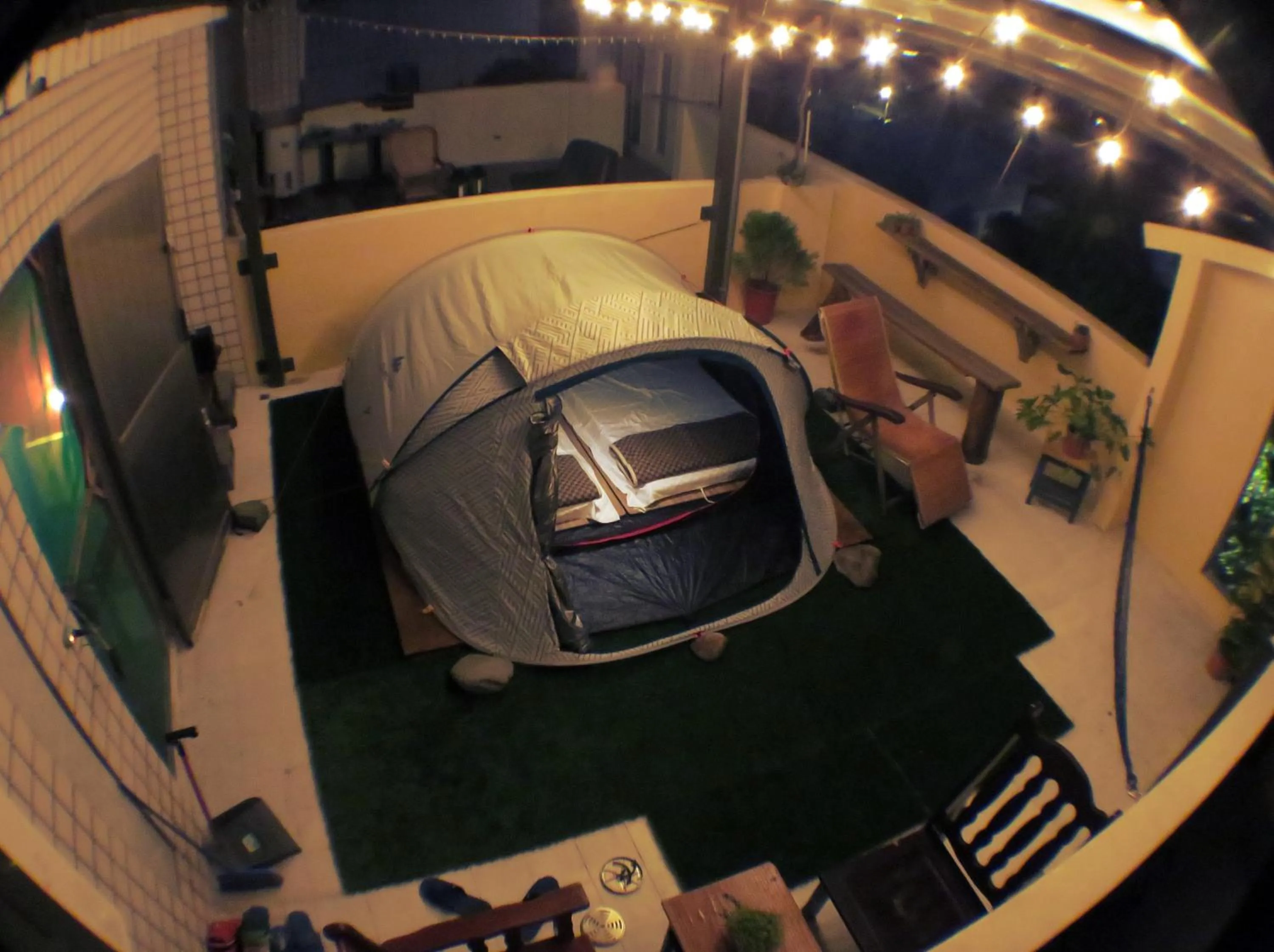 Bird's eye view, Bed in Dulan Groundnut Backpacker Hostel