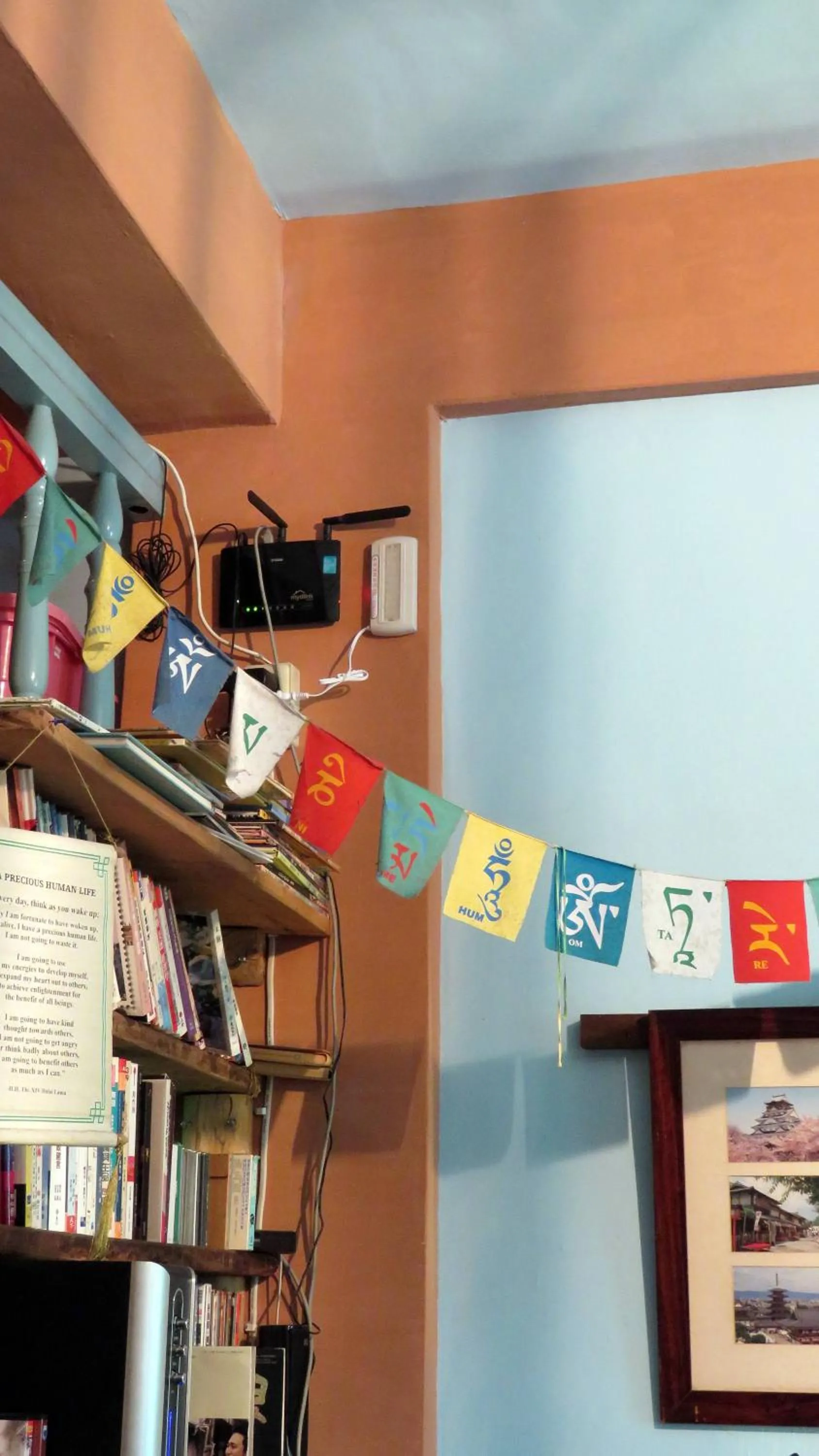 Library in Dulan Groundnut Backpacker Hostel