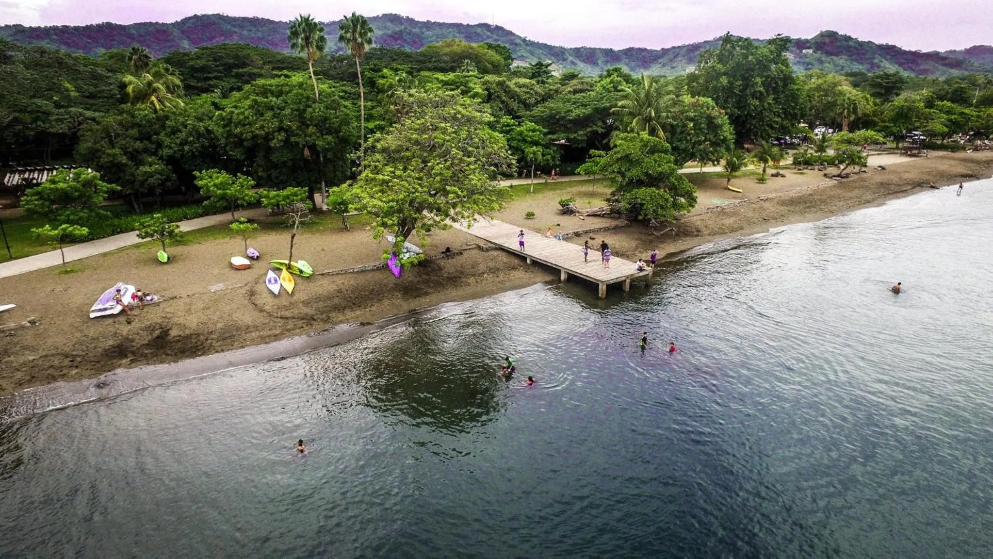 Beach in Tropical Gardens Suites and Apartments