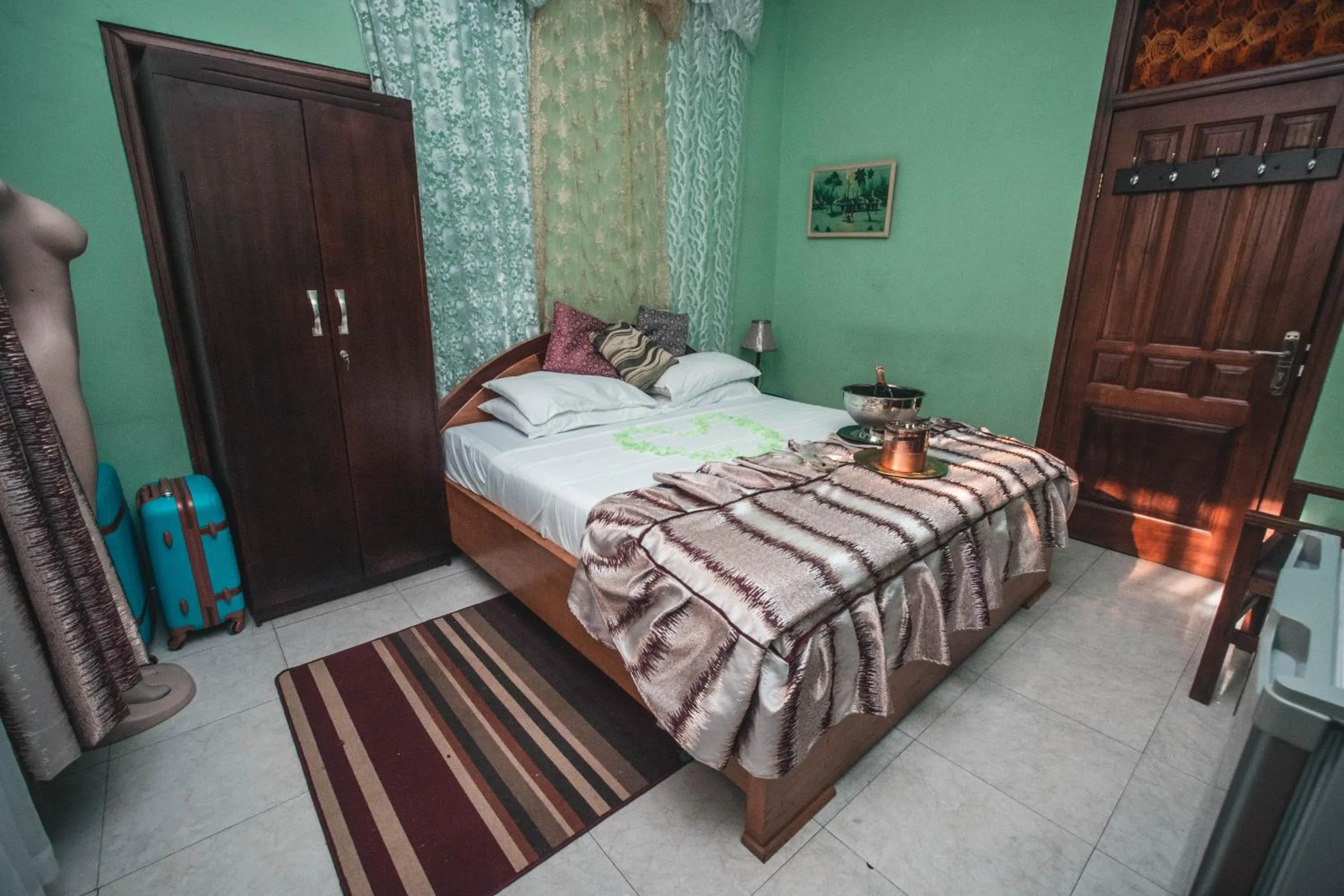 Bed in Jesiwa B's Little Palace