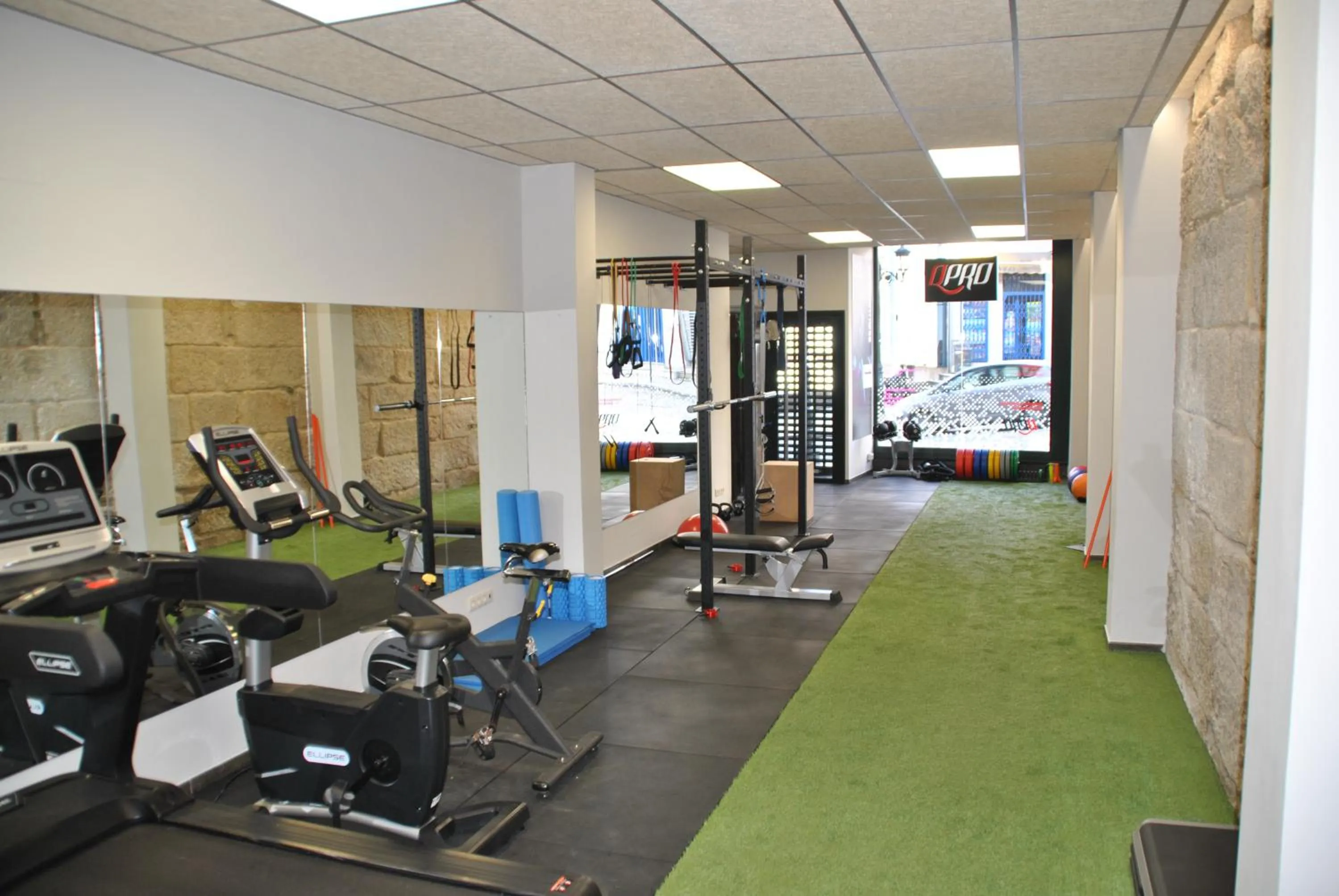 Fitness centre/facilities in Hotel Junquera