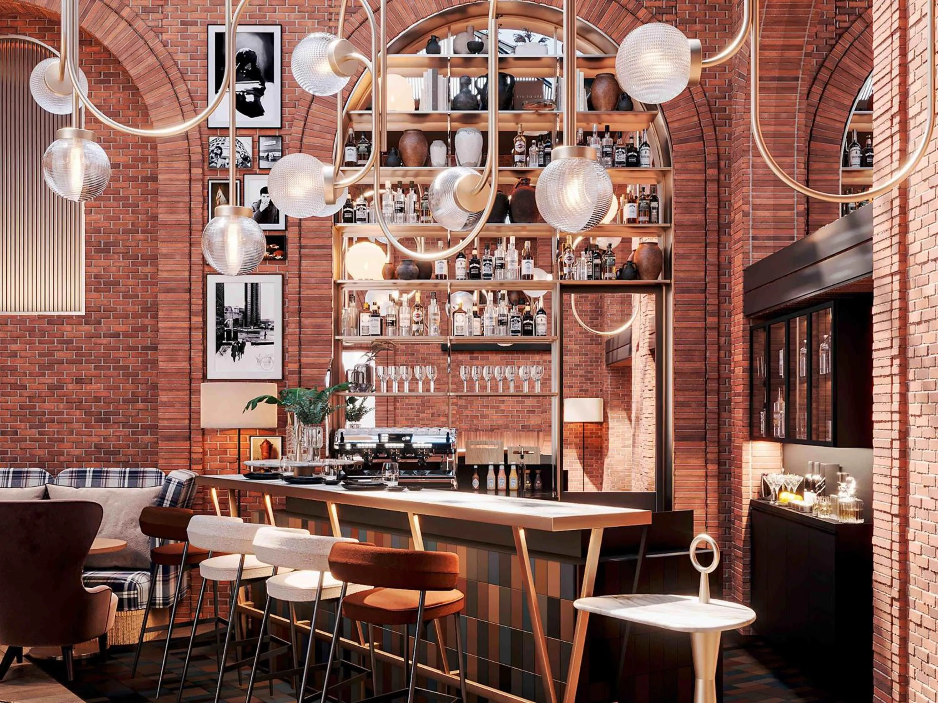 Lounge or bar in Hotel Les Capitouls Toulouse Centre - Handwritten Collection