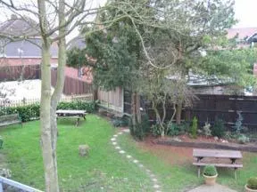 Garden in The Three Horseshoes