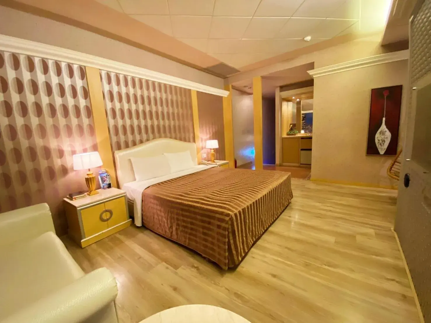 TV and multimedia, Bed in Hua Xiang Motel TV and multimedia, Bed in Hua Xiang Motel