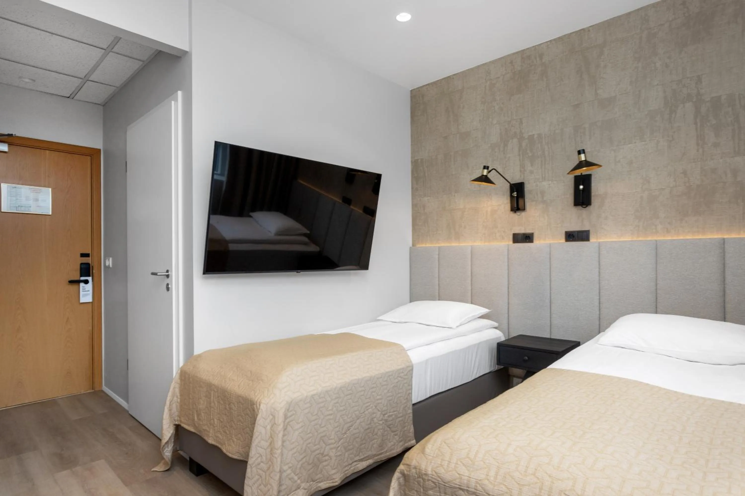 Bed in Alva Hotel Brautarholt