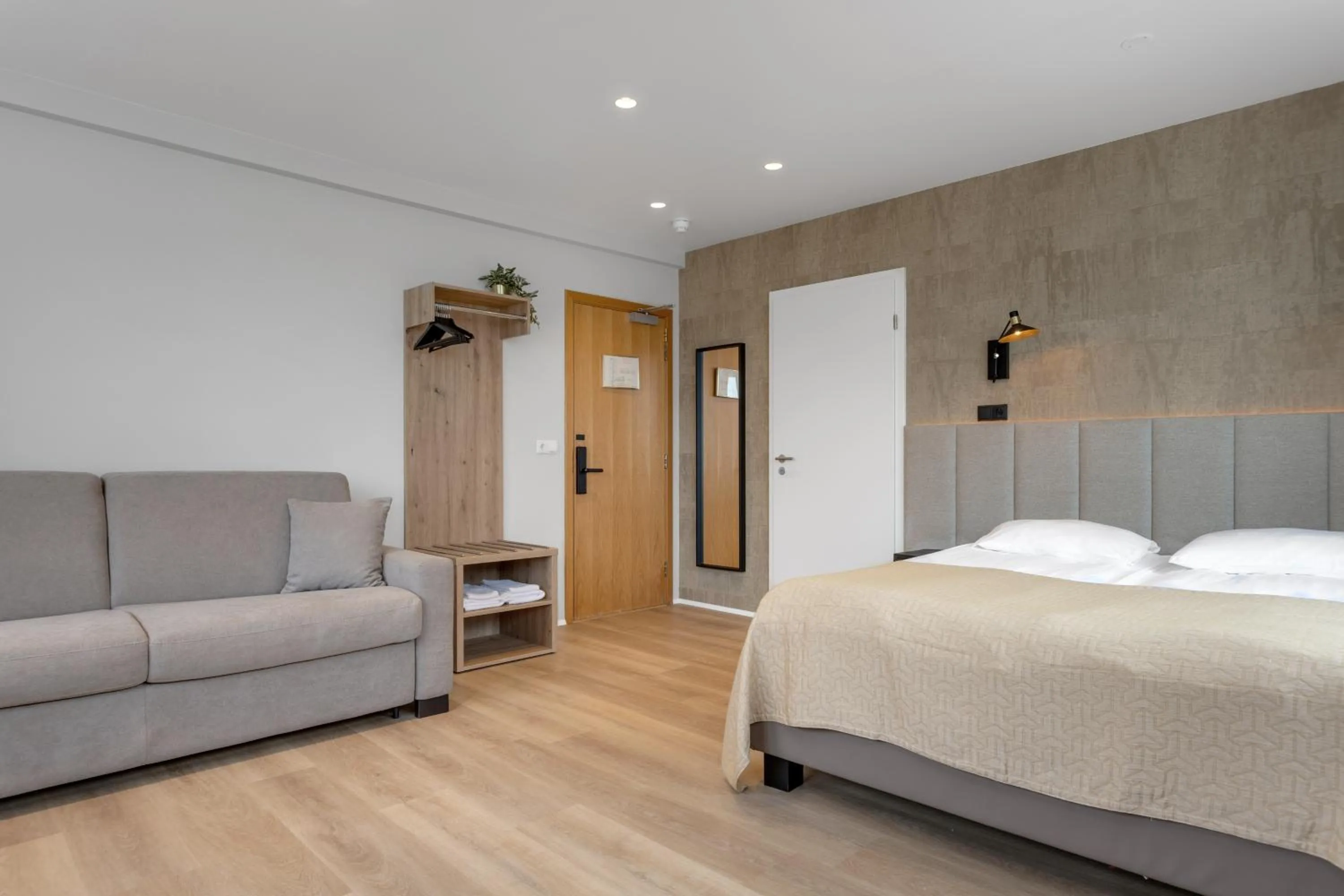 Bed in Alva Hotel Brautarholt