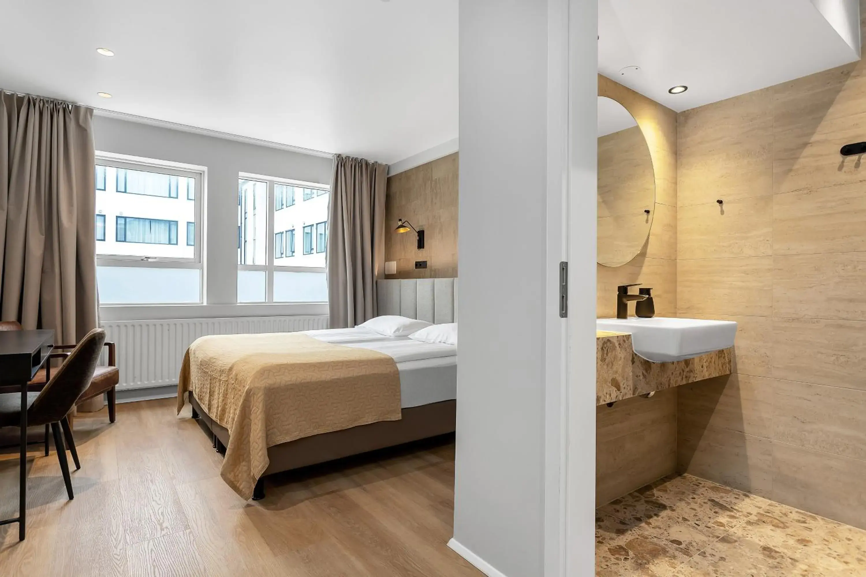 Bed in Alva Hotel Brautarholt Bed in Alva Hotel Brautarholt