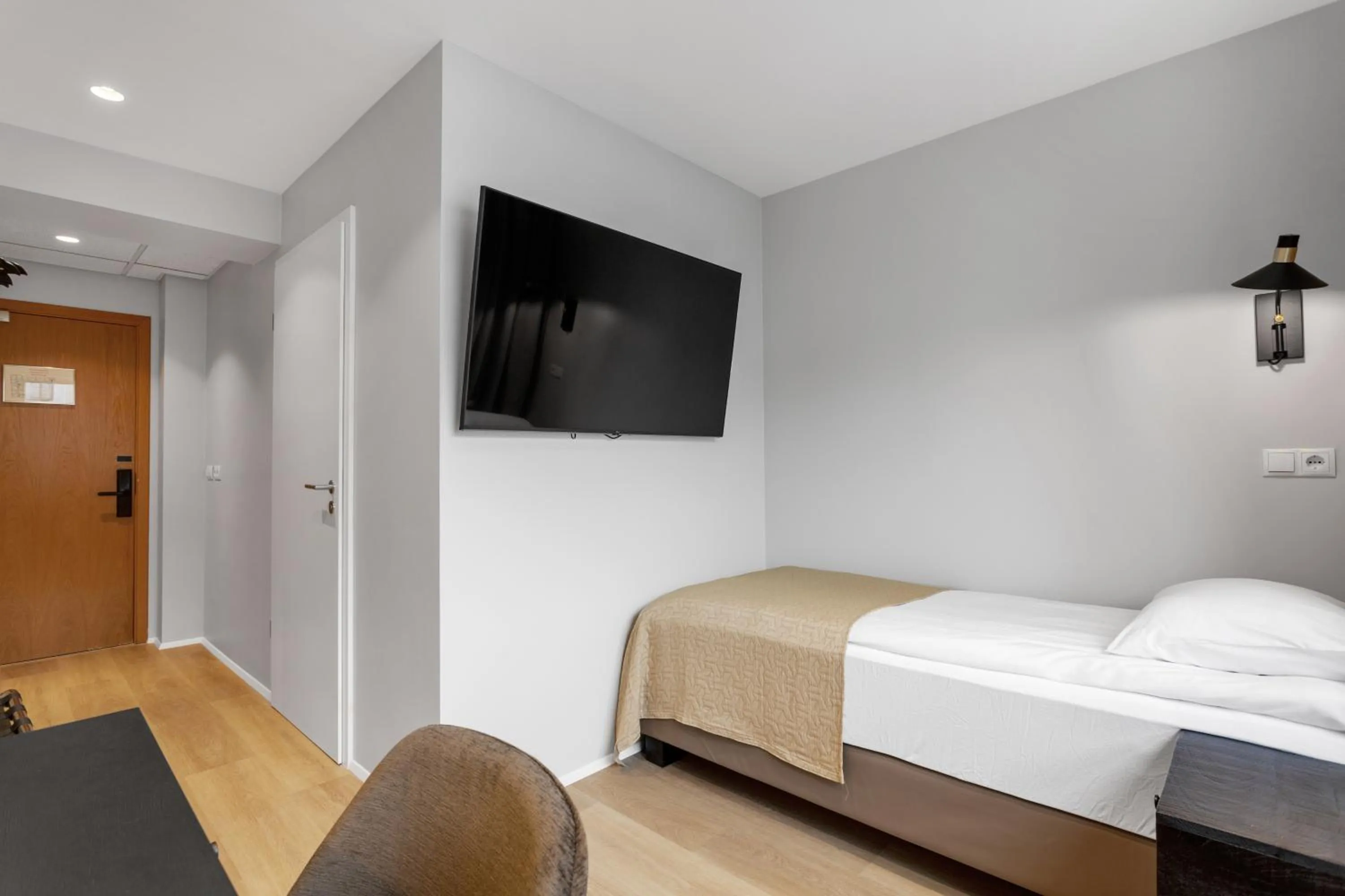 Bed in Alva Hotel Brautarholt