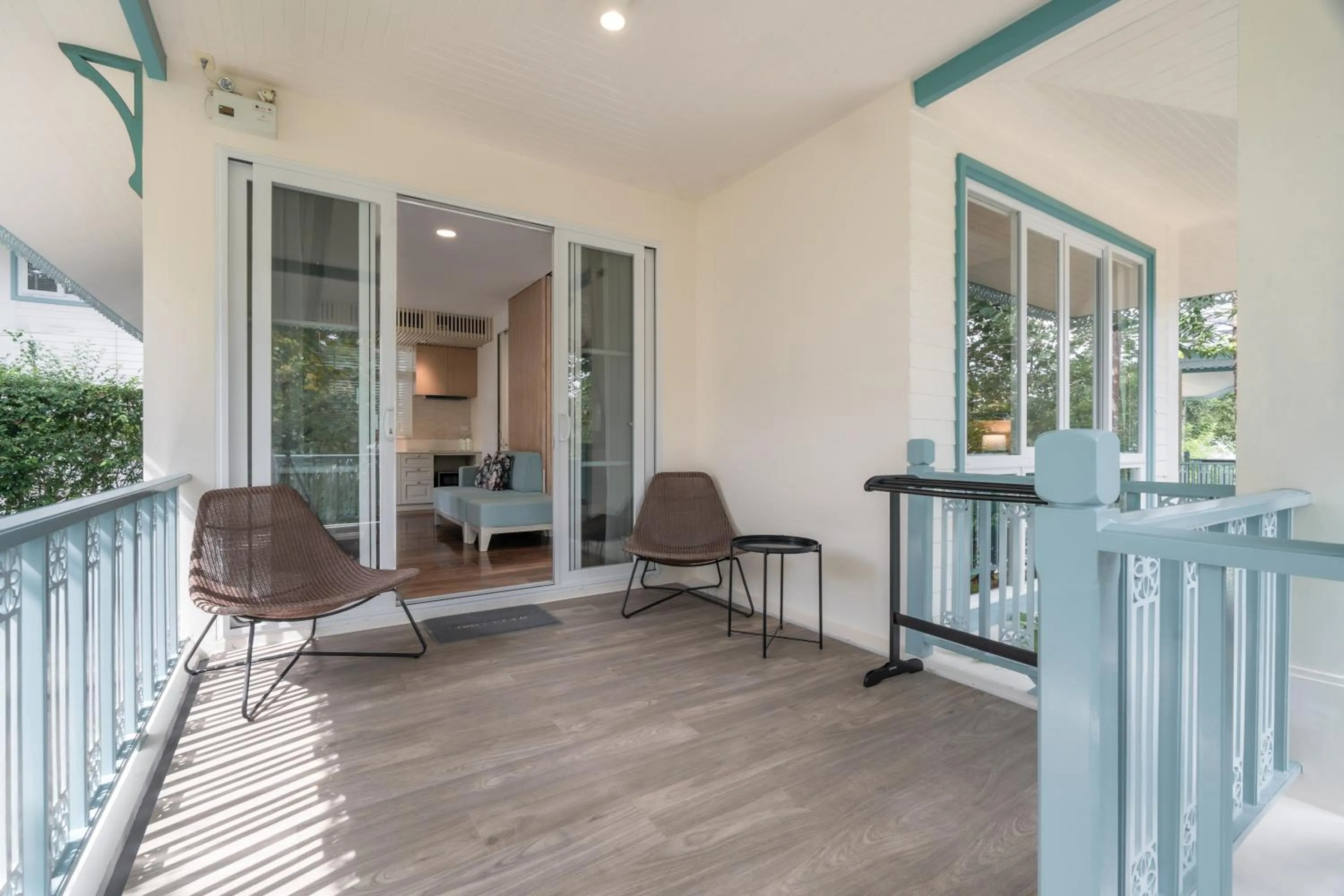 Patio in Na Sook Wellness Resort