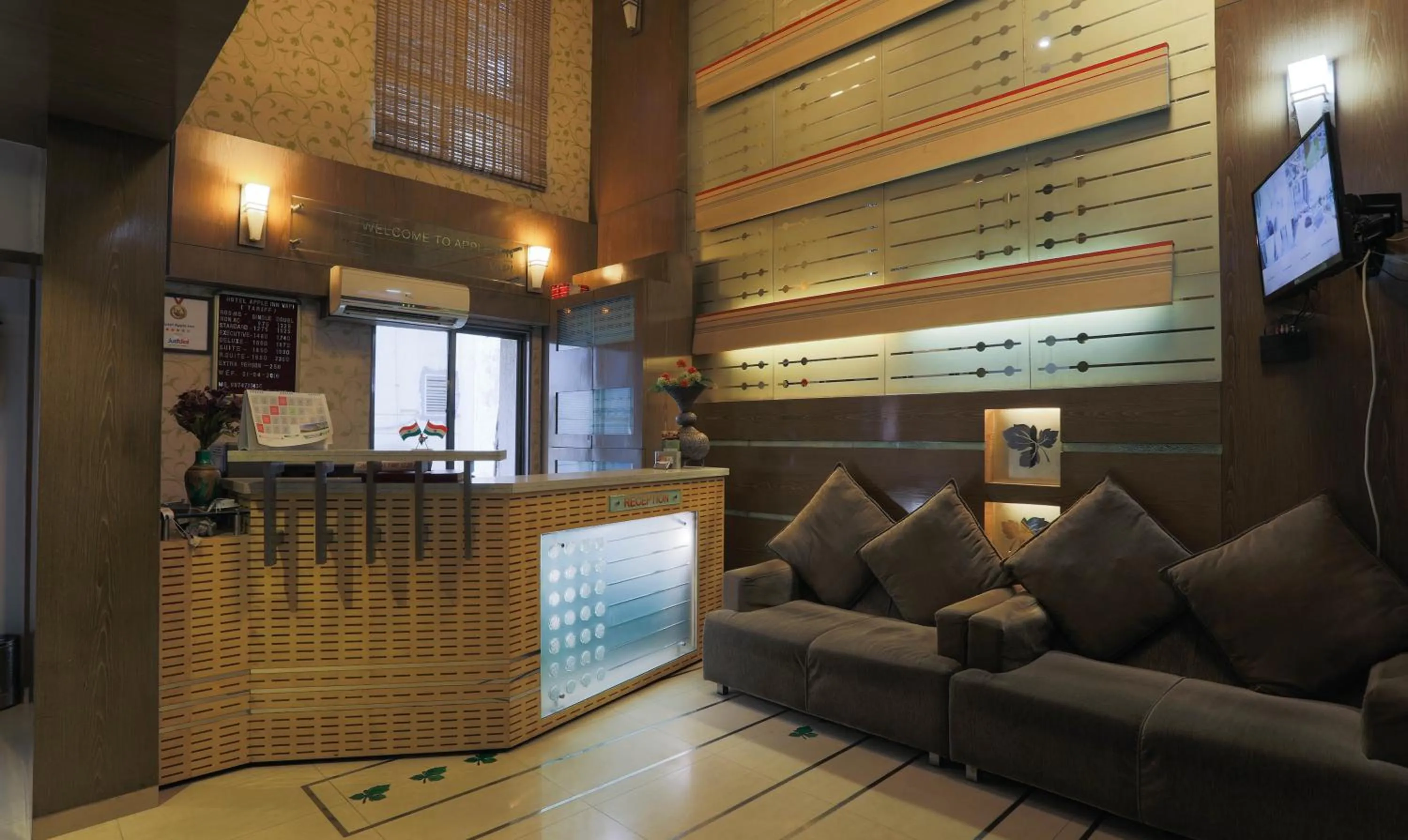 Lobby or reception in Hotel Apple Inn Vapi