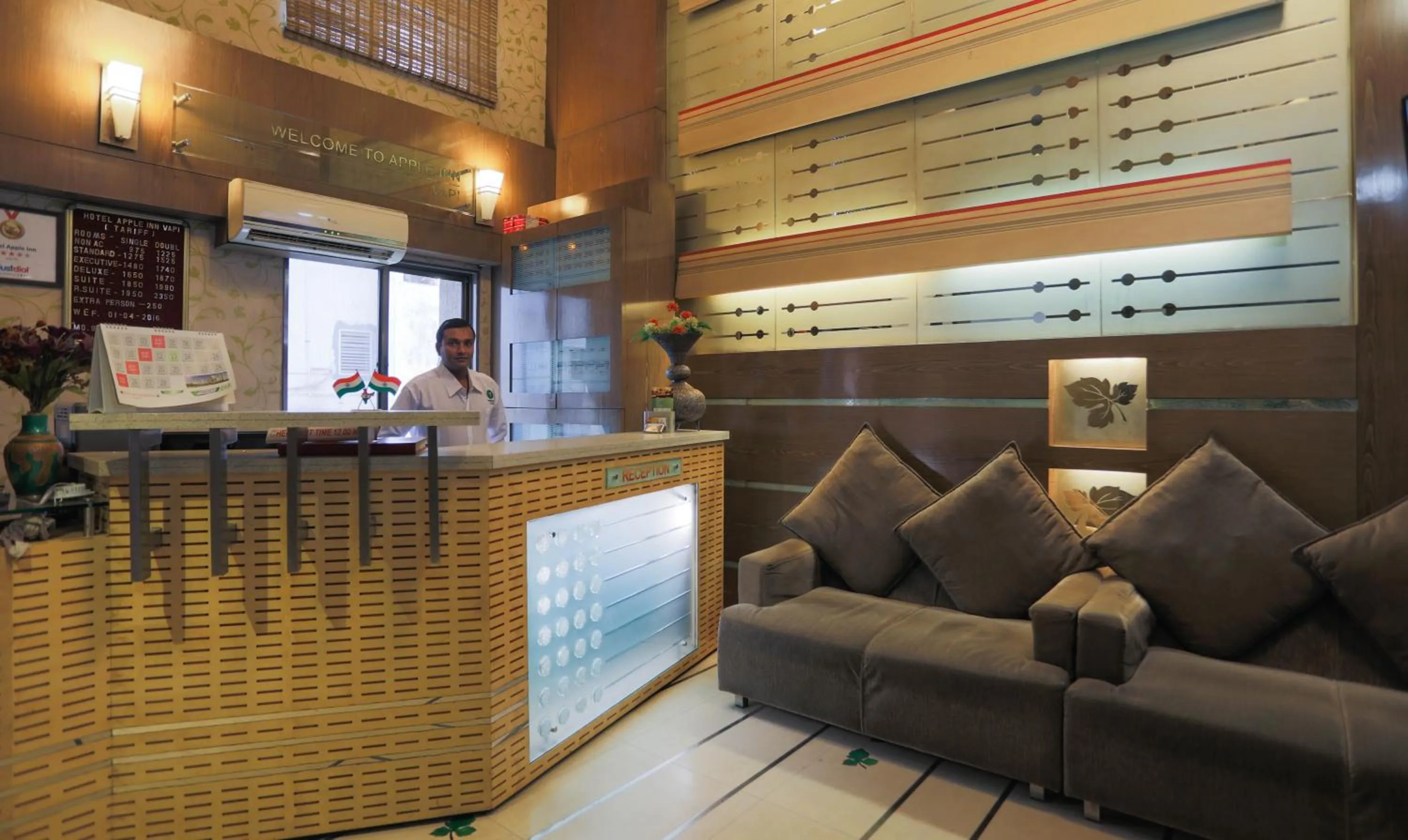 Lobby or reception in Hotel Apple Inn Vapi