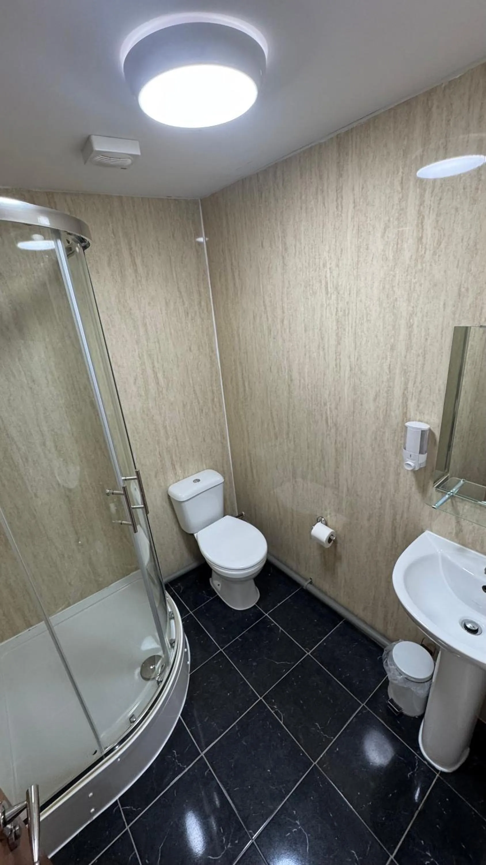 Shower in Newham Hotel