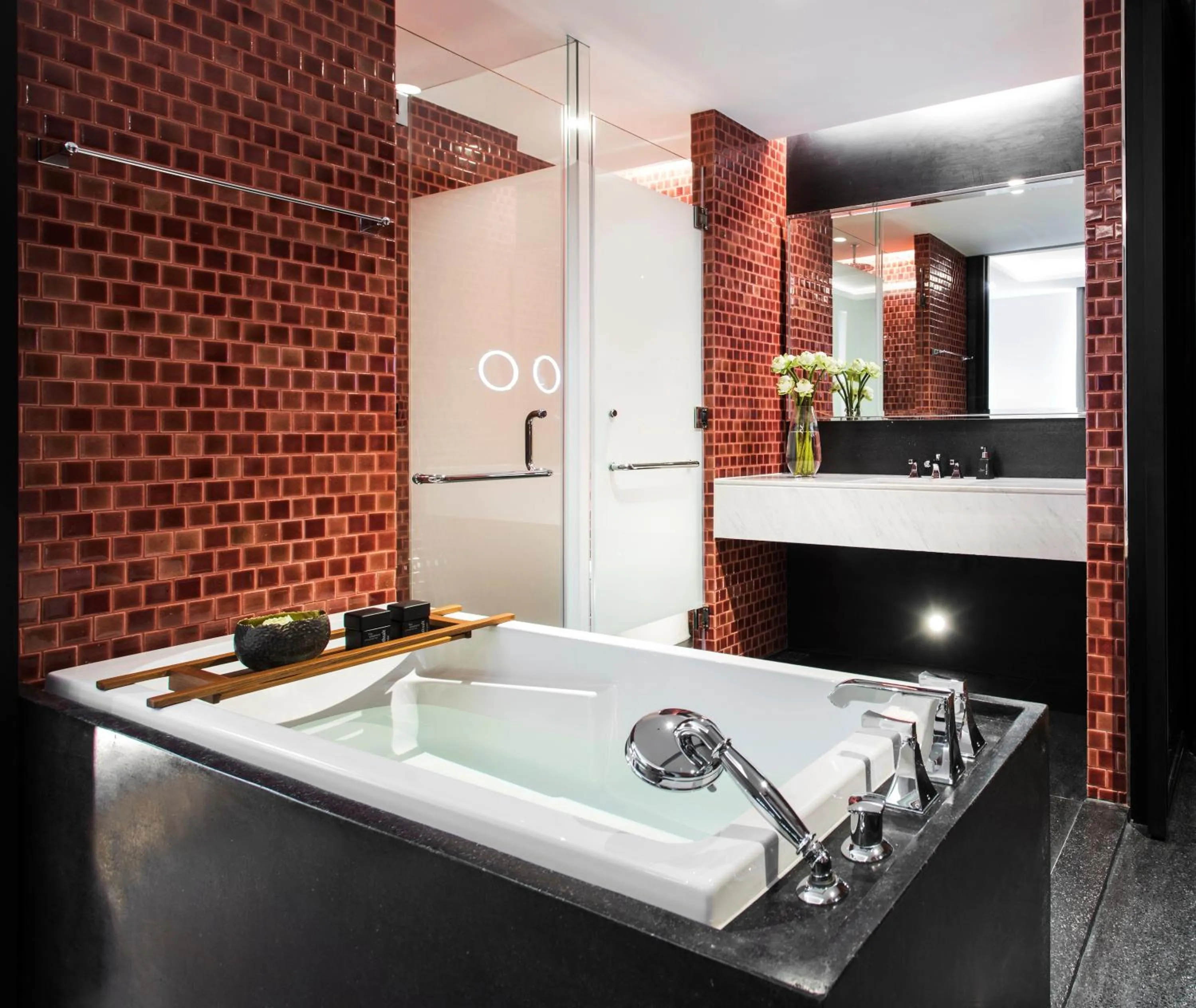 Bathroom in Anantara Chiang Mai Serviced Suites