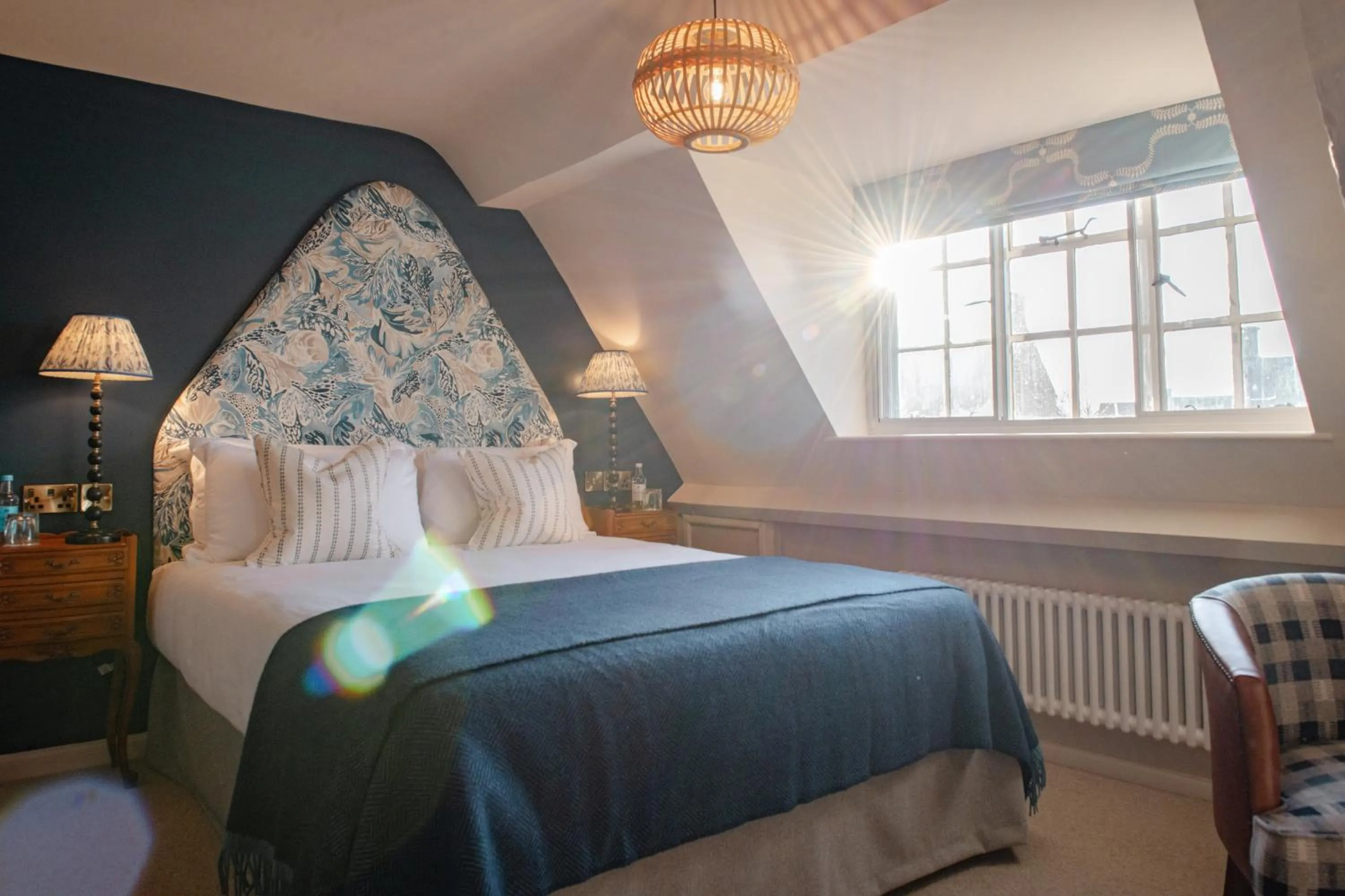 Bed in The Manor House Hotel