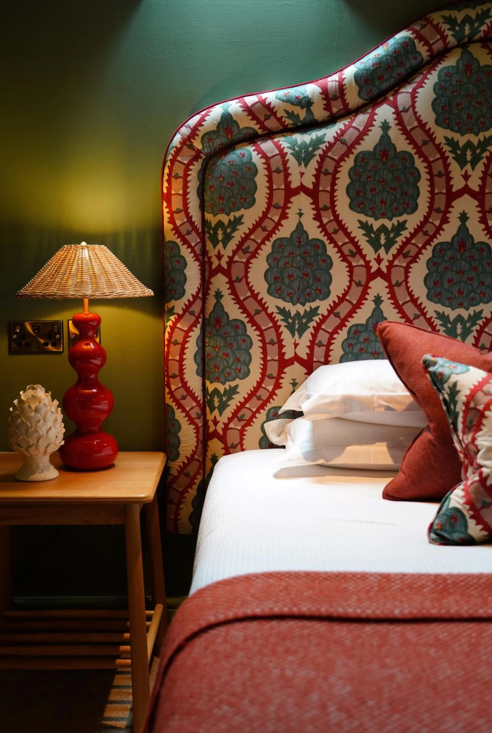 Bed in The Manor House Hotel