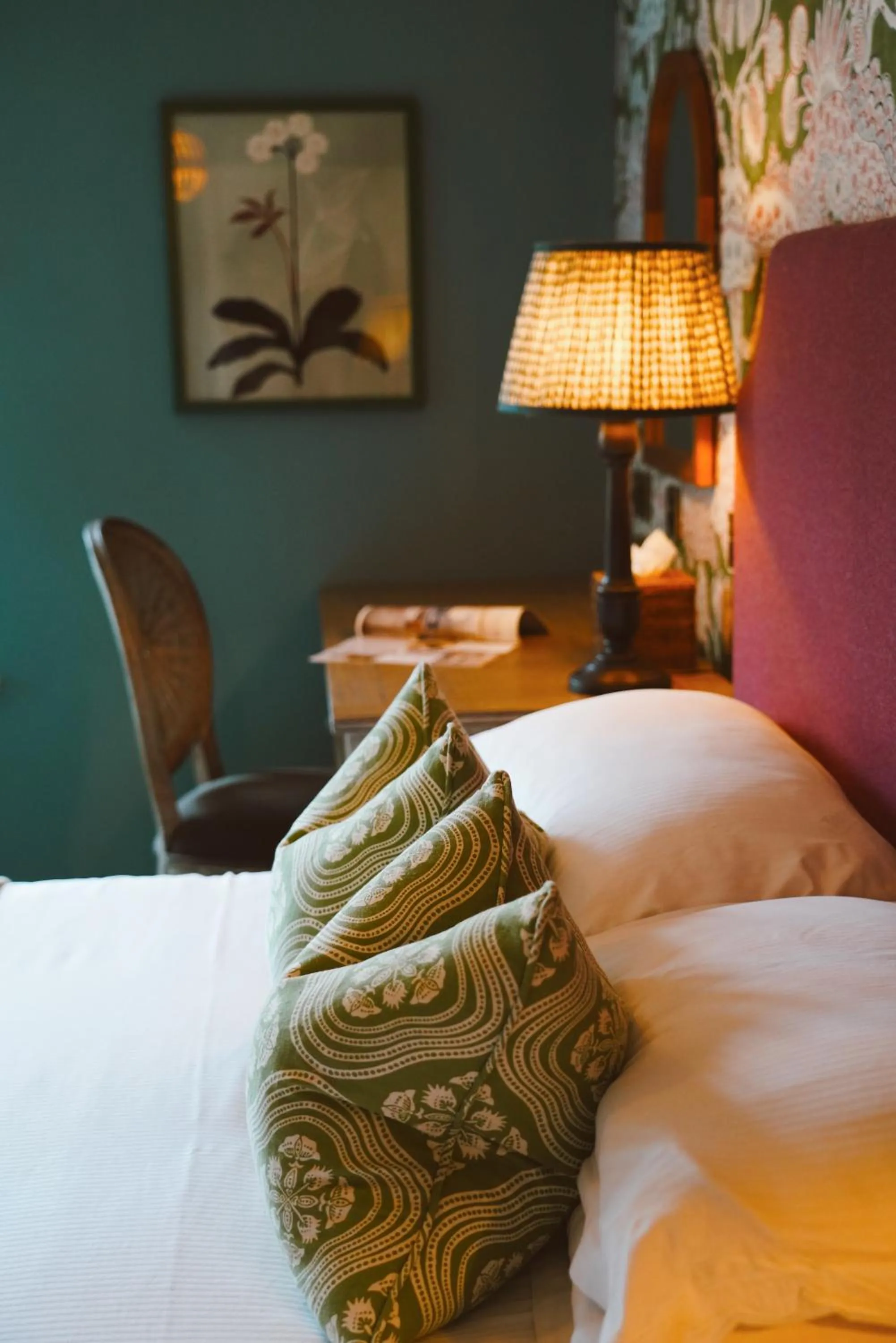 Bed in The Manor House Hotel