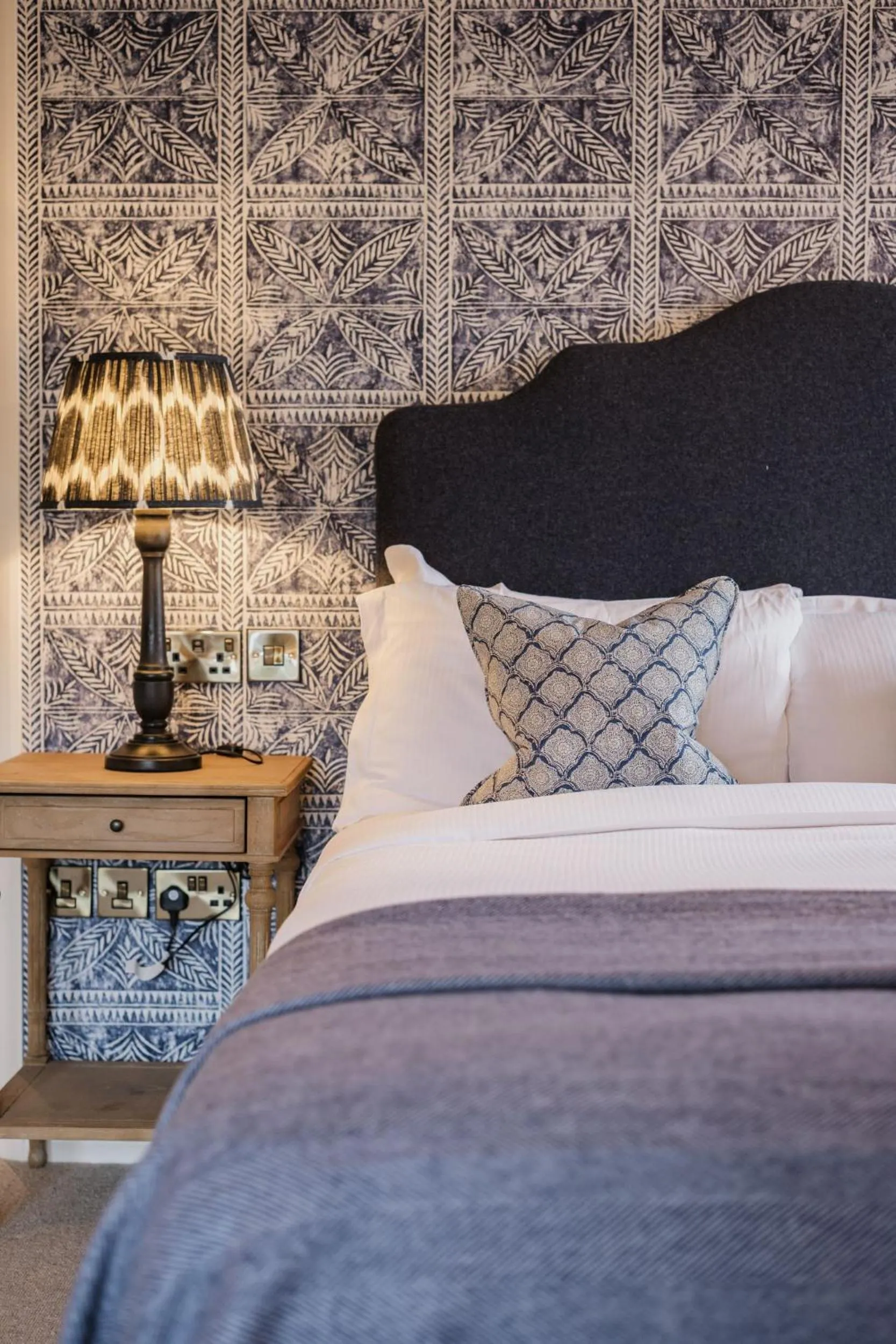 Bed in The Manor House Hotel