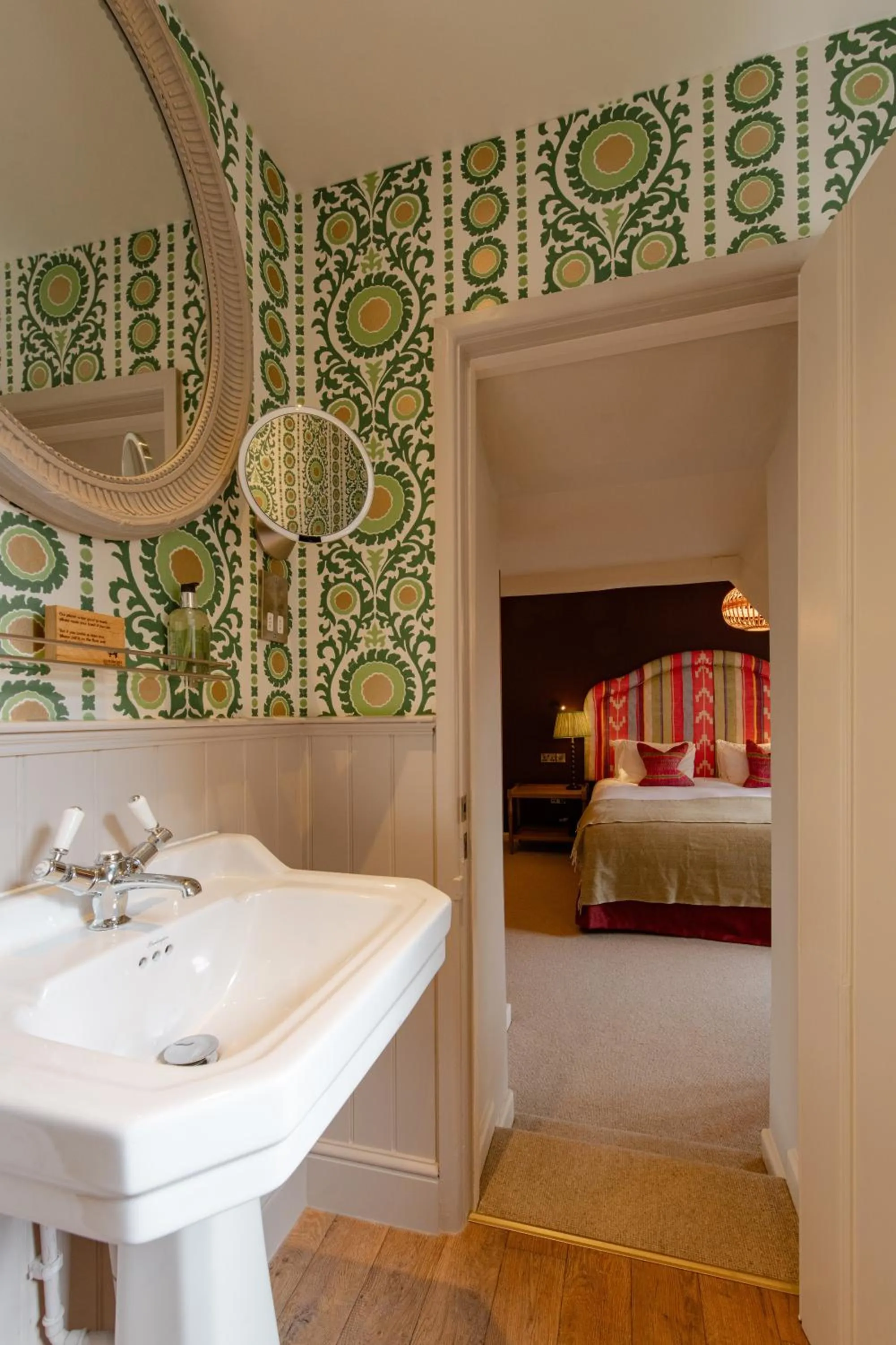 Bed in The Manor House Hotel