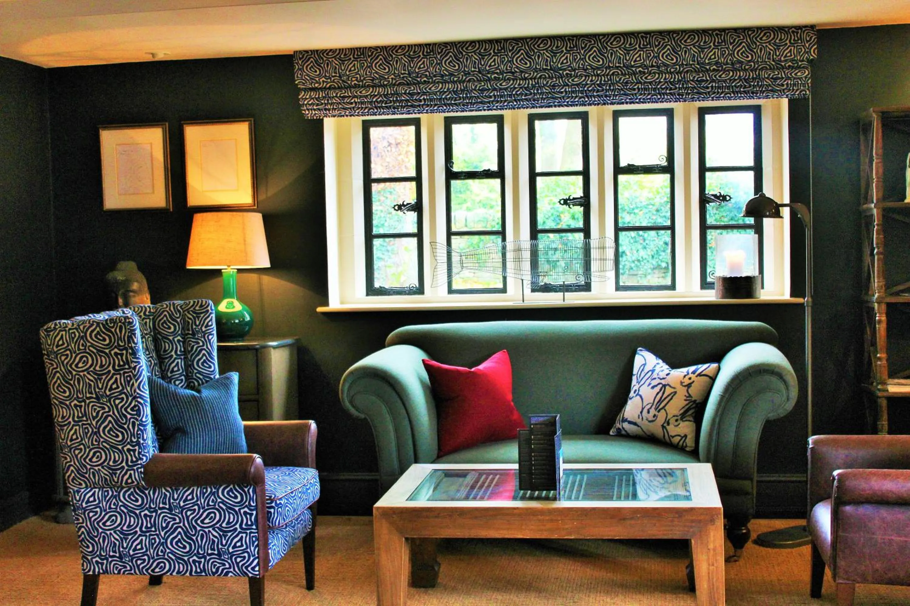Library in The Manor House Hotel