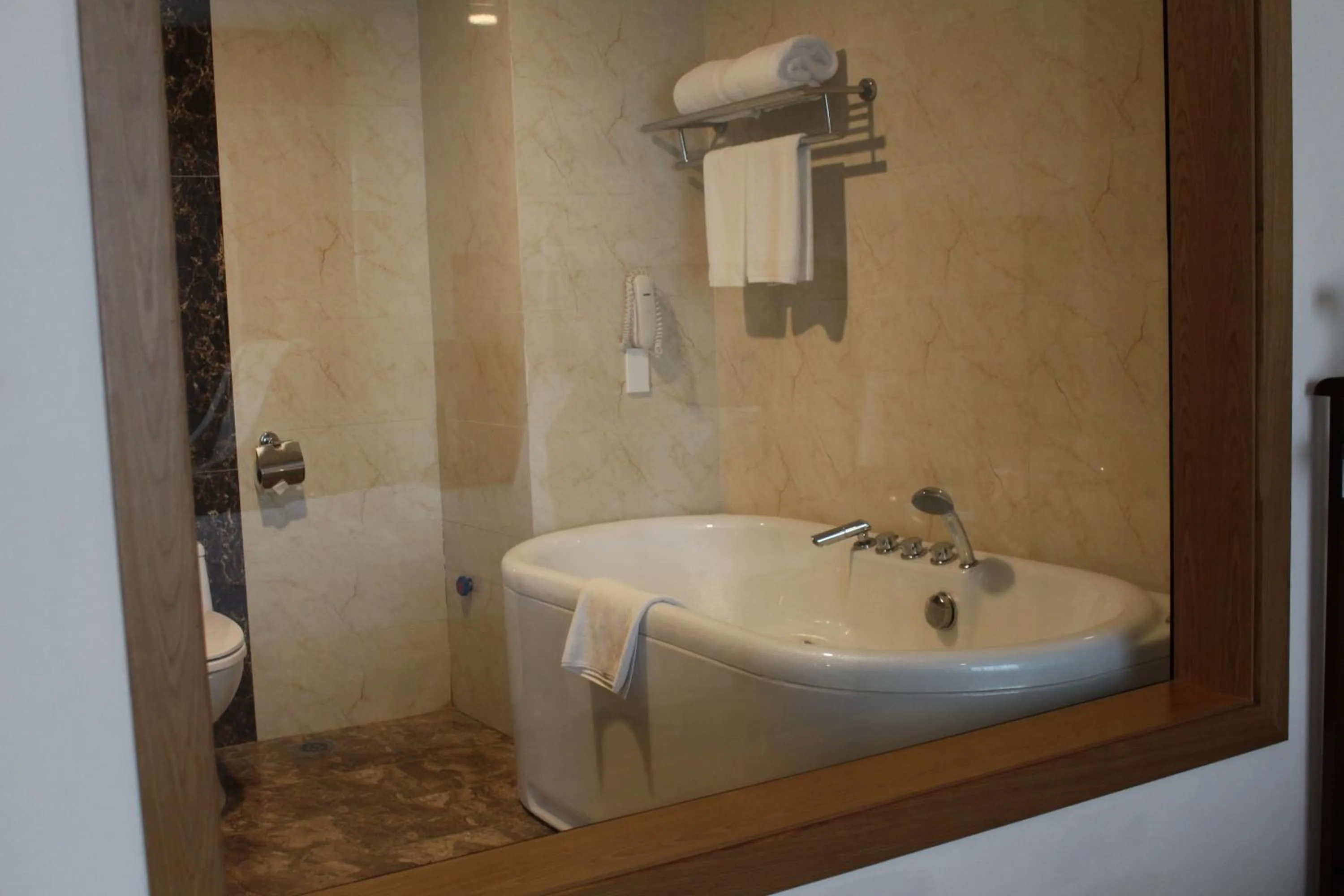 Bathroom in Muong Thanh Cua Dong Hotel