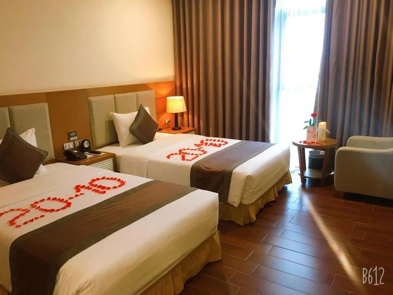 Photo of the whole room, Bed in Muong Thanh Cua Dong Hotel