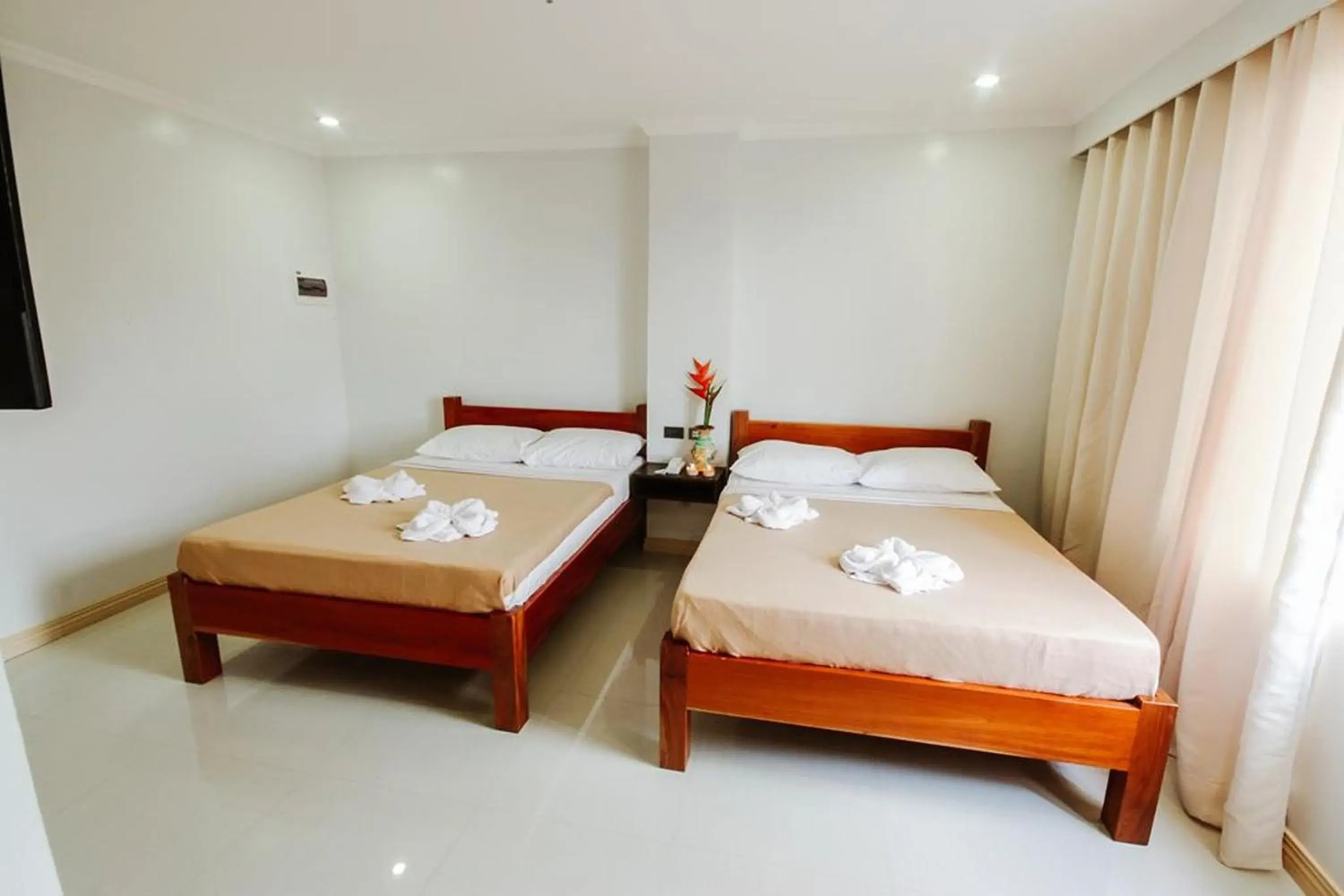 Bed in Hotel Lapira Bed in Hotel Lapira